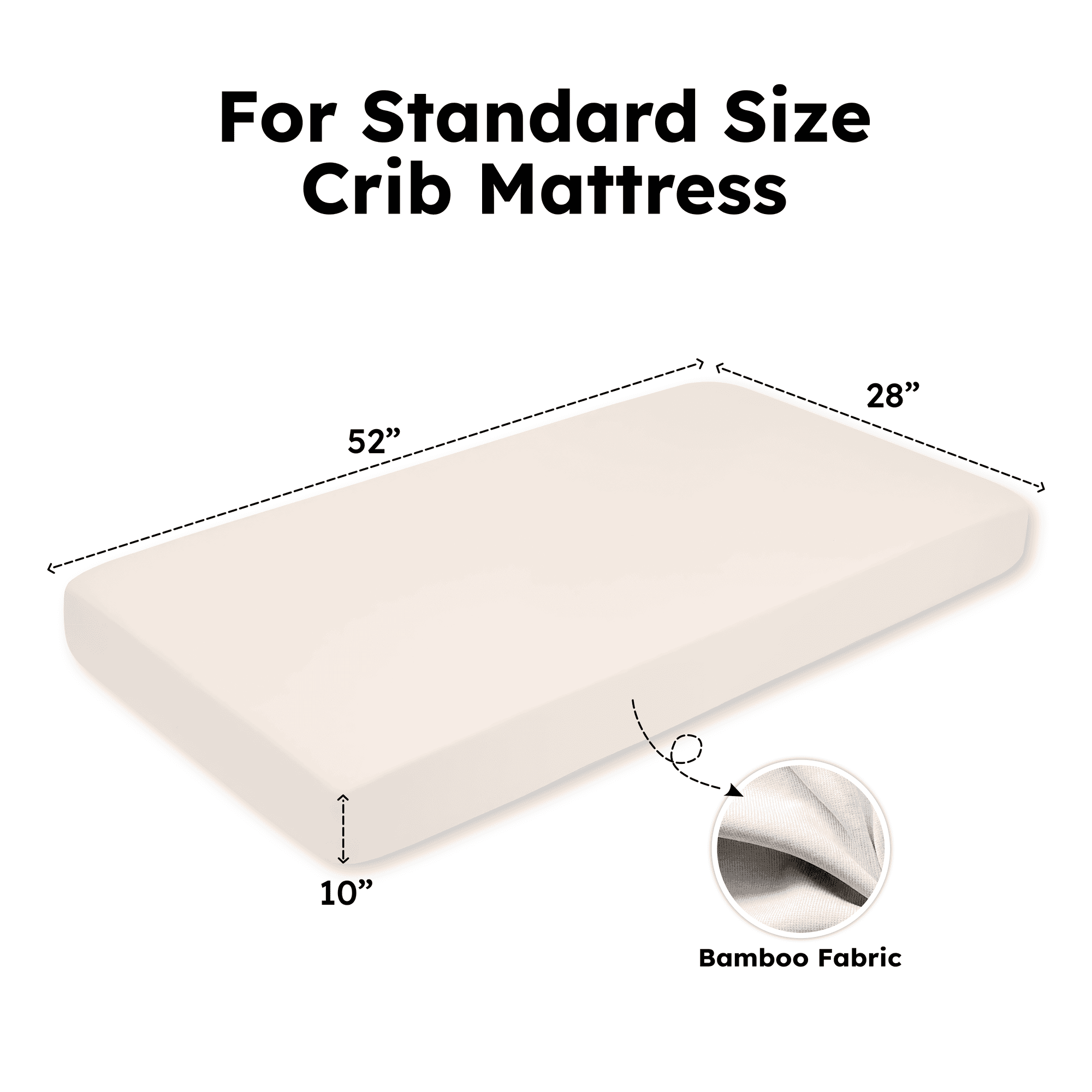 Bamboo Crib Sheet in Blue Depths