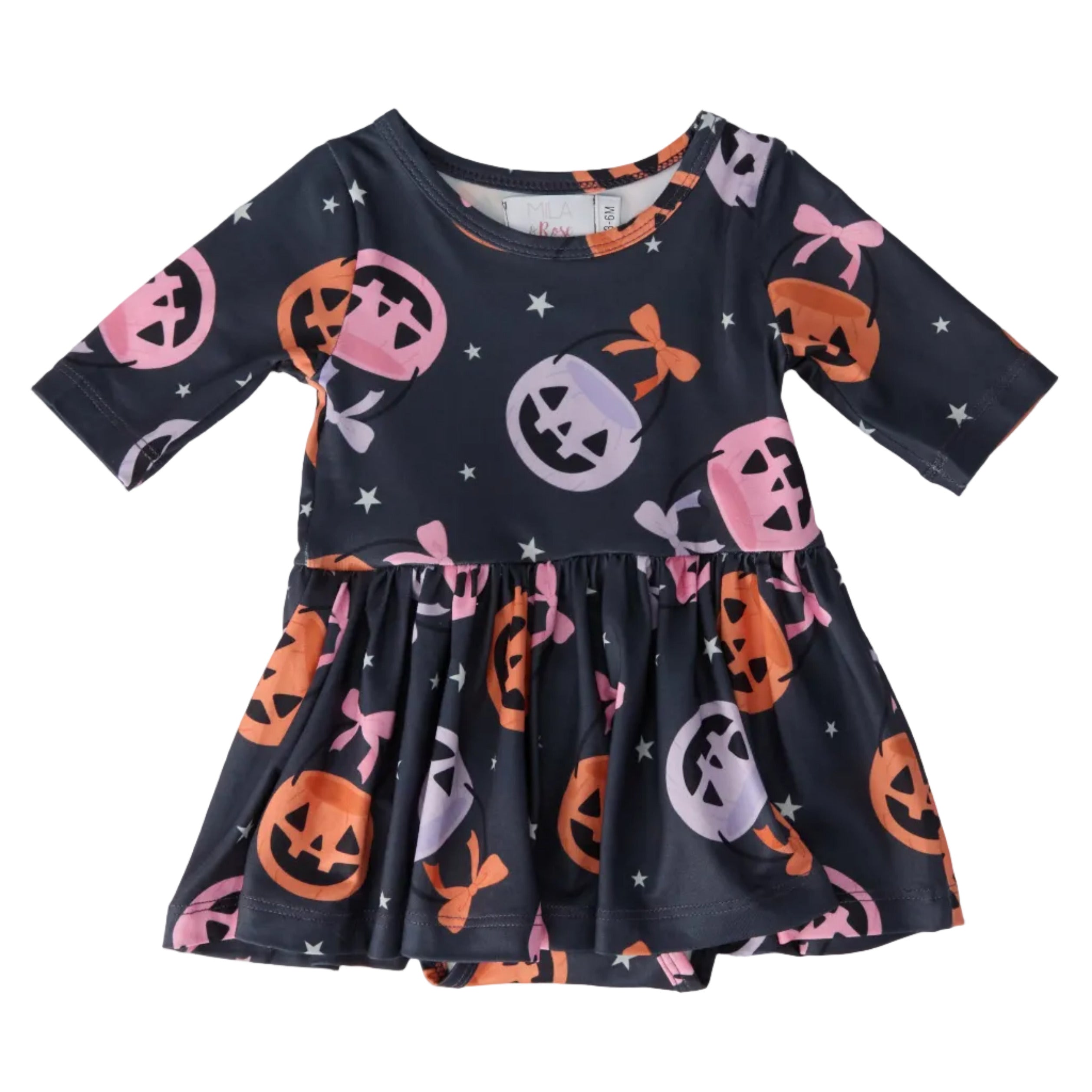 Sweet Tooth 3/4 Sleeve Twirl Bodysuit