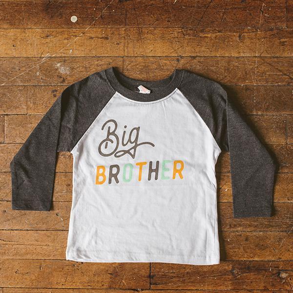 Cotton Raglan Tee – Big Brother