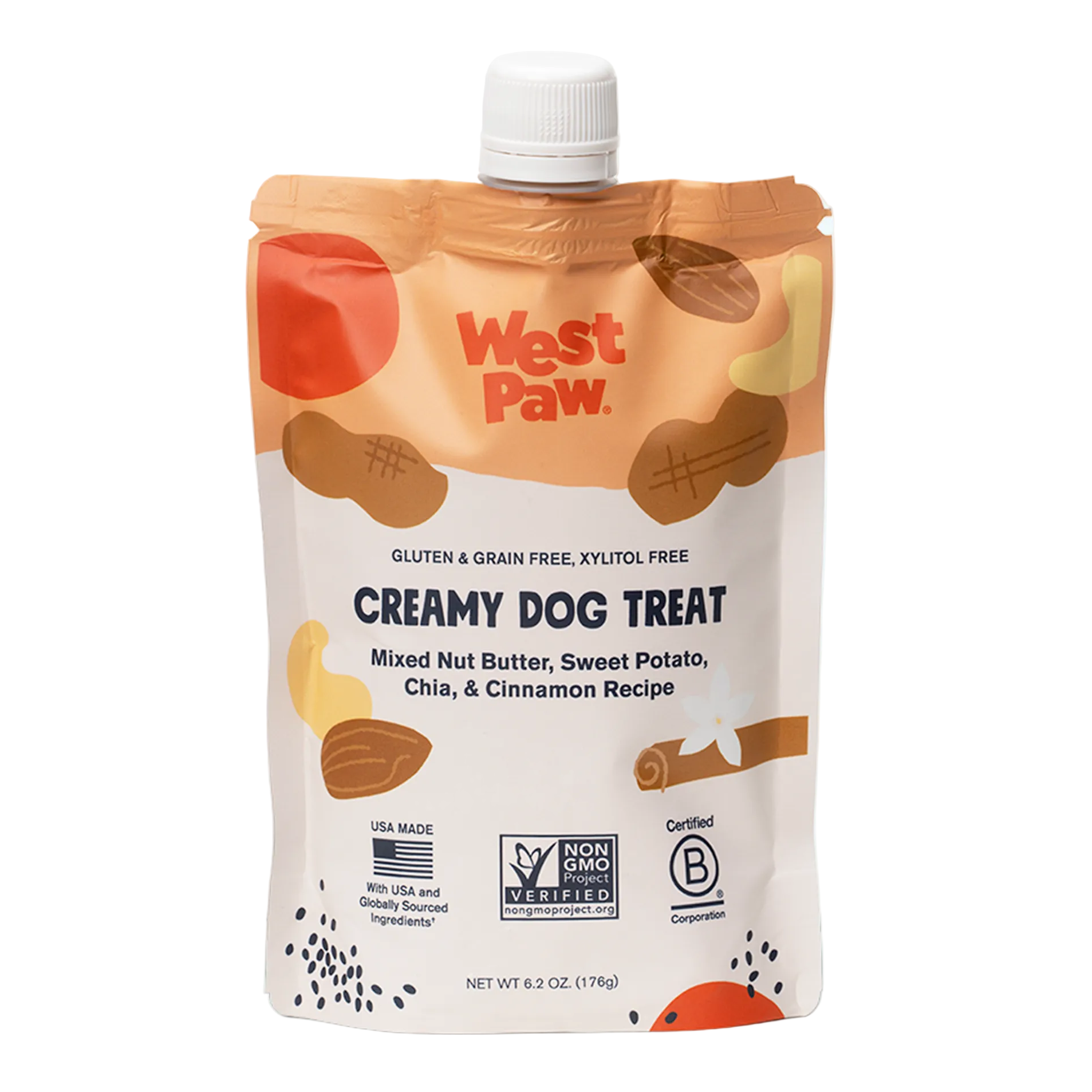 Nut Butter, Sweet Potato, and Chia Seed