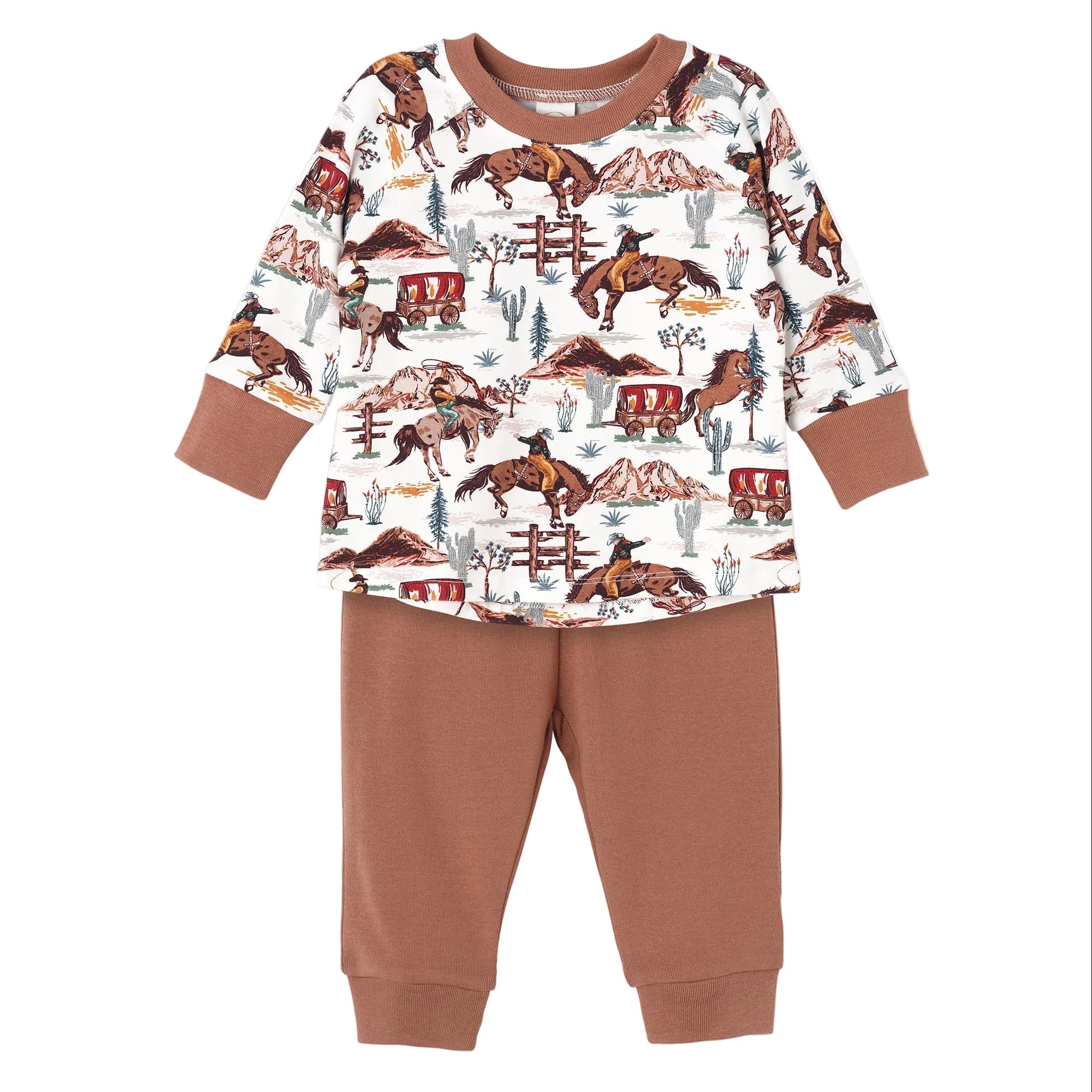 Cowboy Baby Boy Set – Western Spirit Bamboo & Cotton