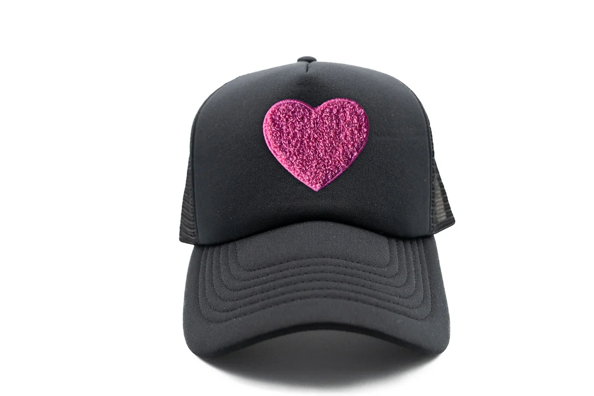 Terry Heart Trucker Hat