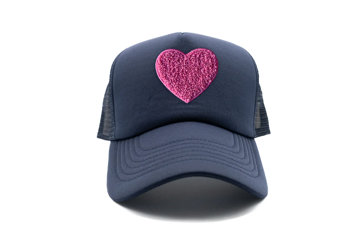 Terry Heart Trucker Hat