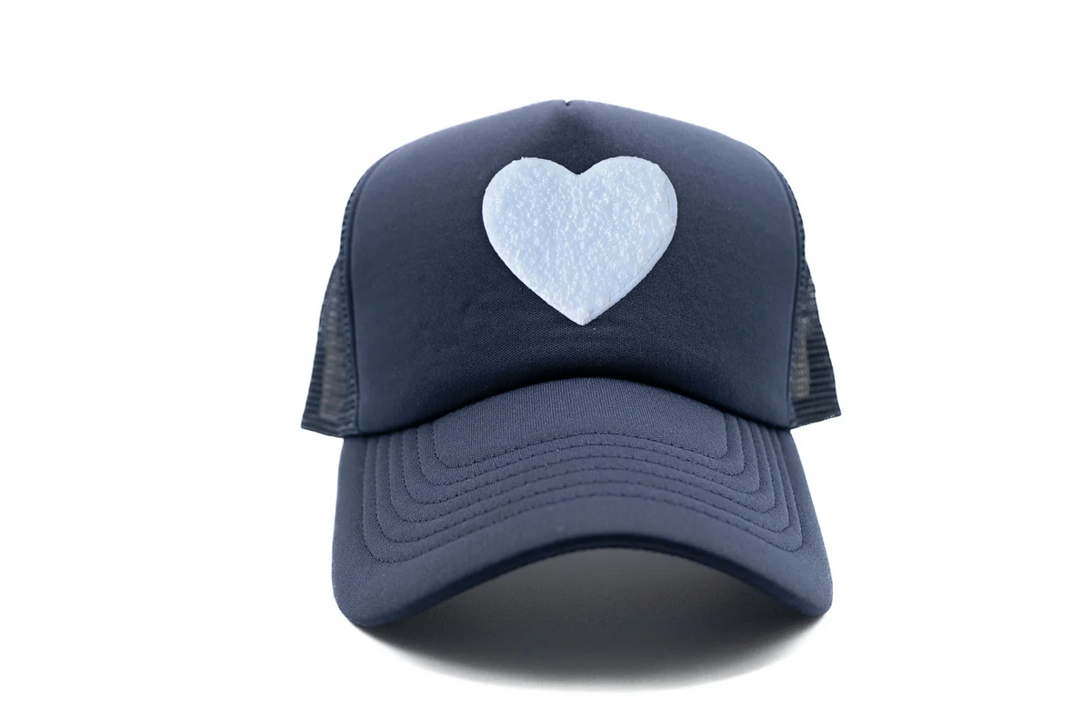 Terry Heart Trucker Hat