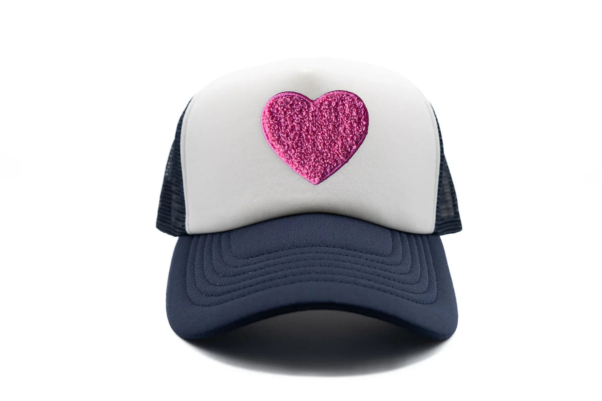 Terry Heart Trucker Hat