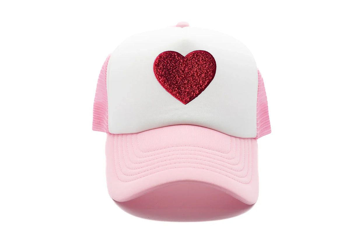 Terry Heart Trucker Hat