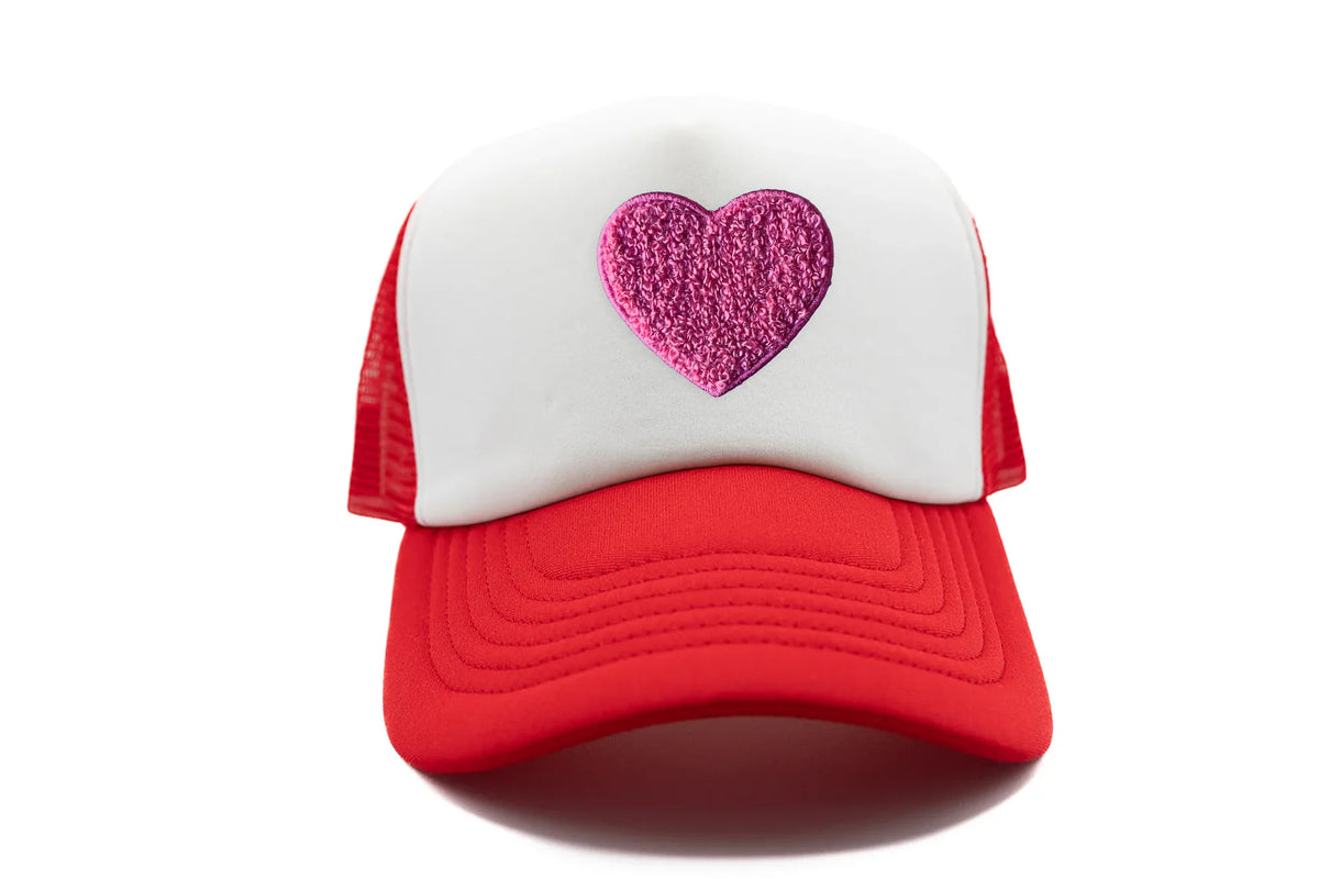 Terry Heart Trucker Hat