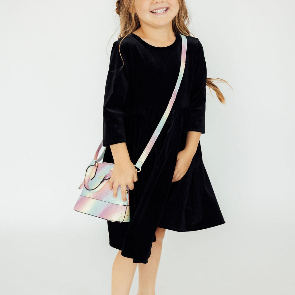Unicorn Glitter Girl's Crossbody Purse