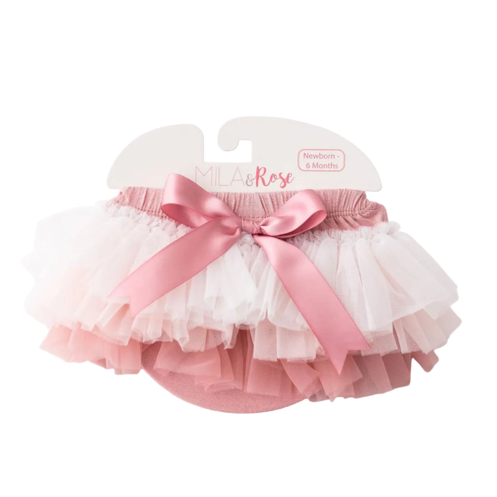 Vintage Pink Ombre Ruffle Tutu Bloomer