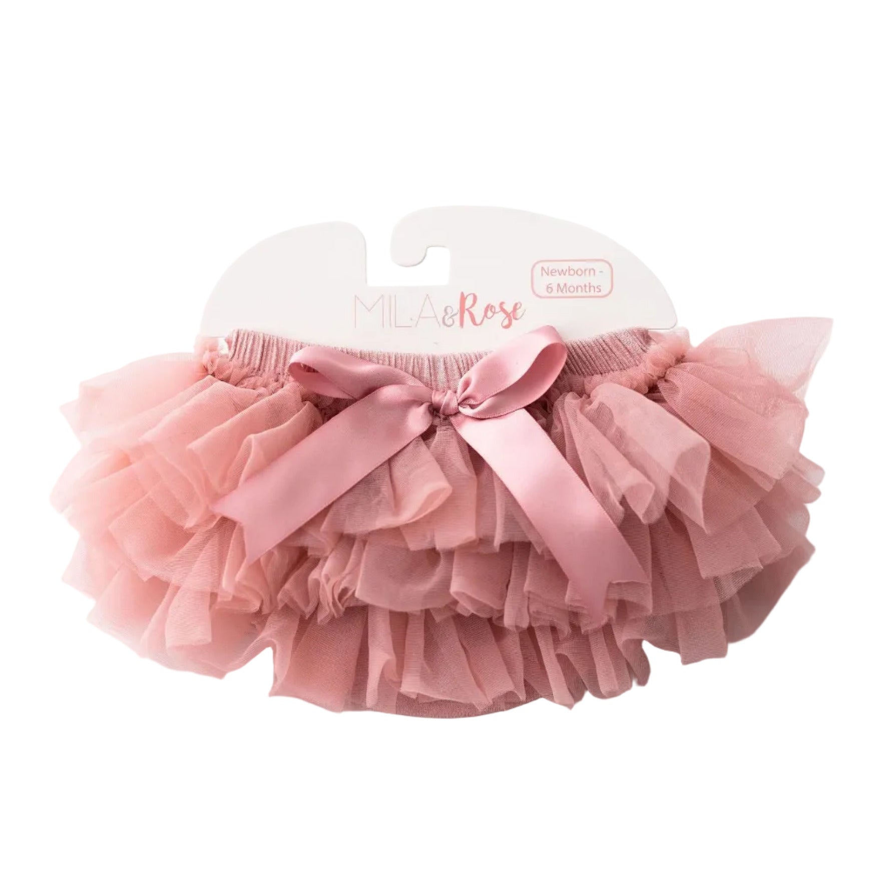 Vintage Pink Ruffle Tutu Bloomer