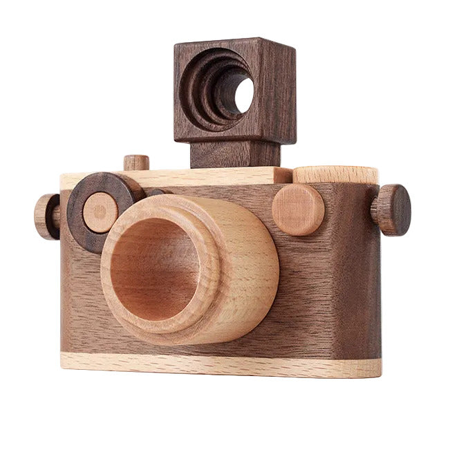 35MM Wooden Toy Camera - Original Style in Walnut