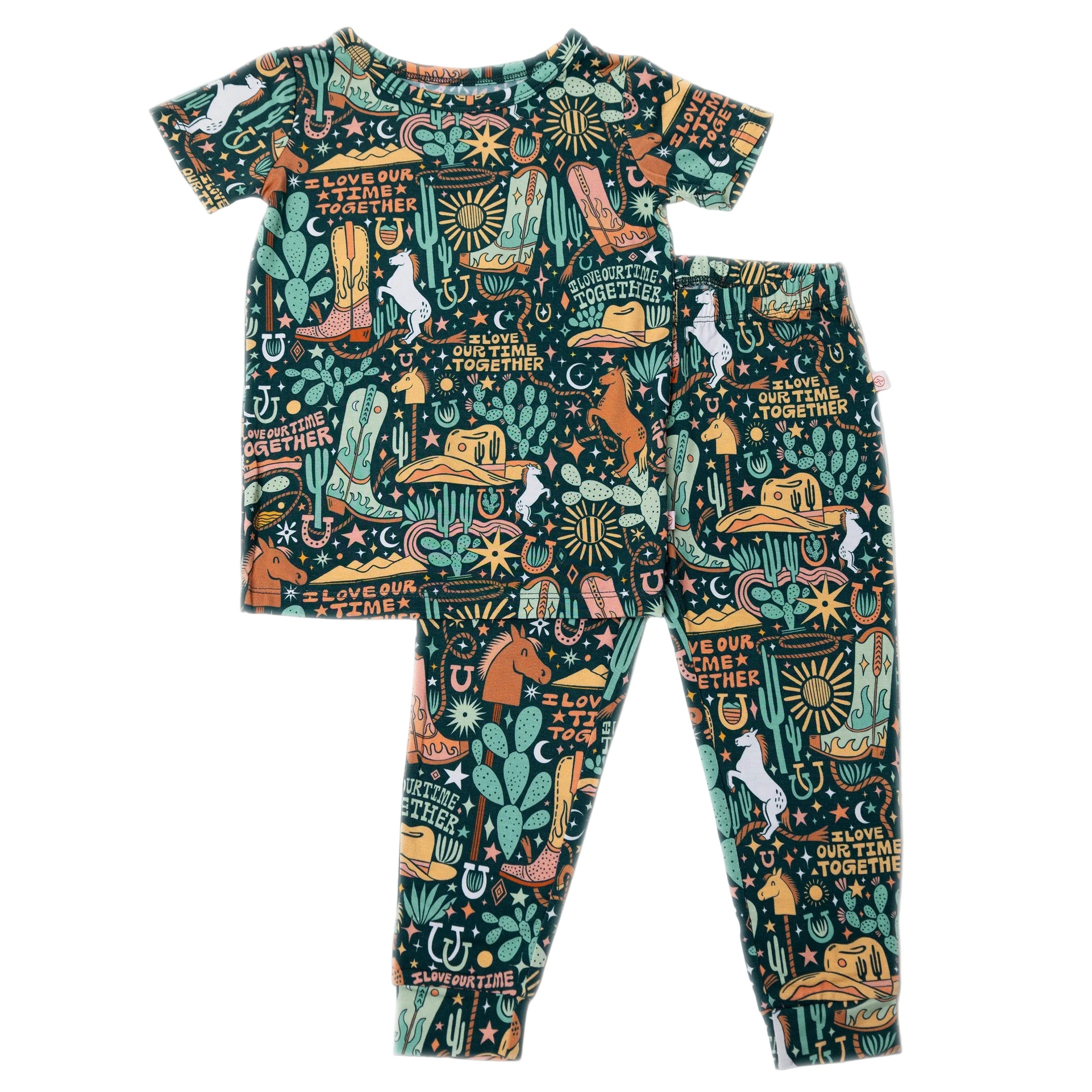 The Second-Skin 2-Piece Short Sleeve Pajama | Wild West