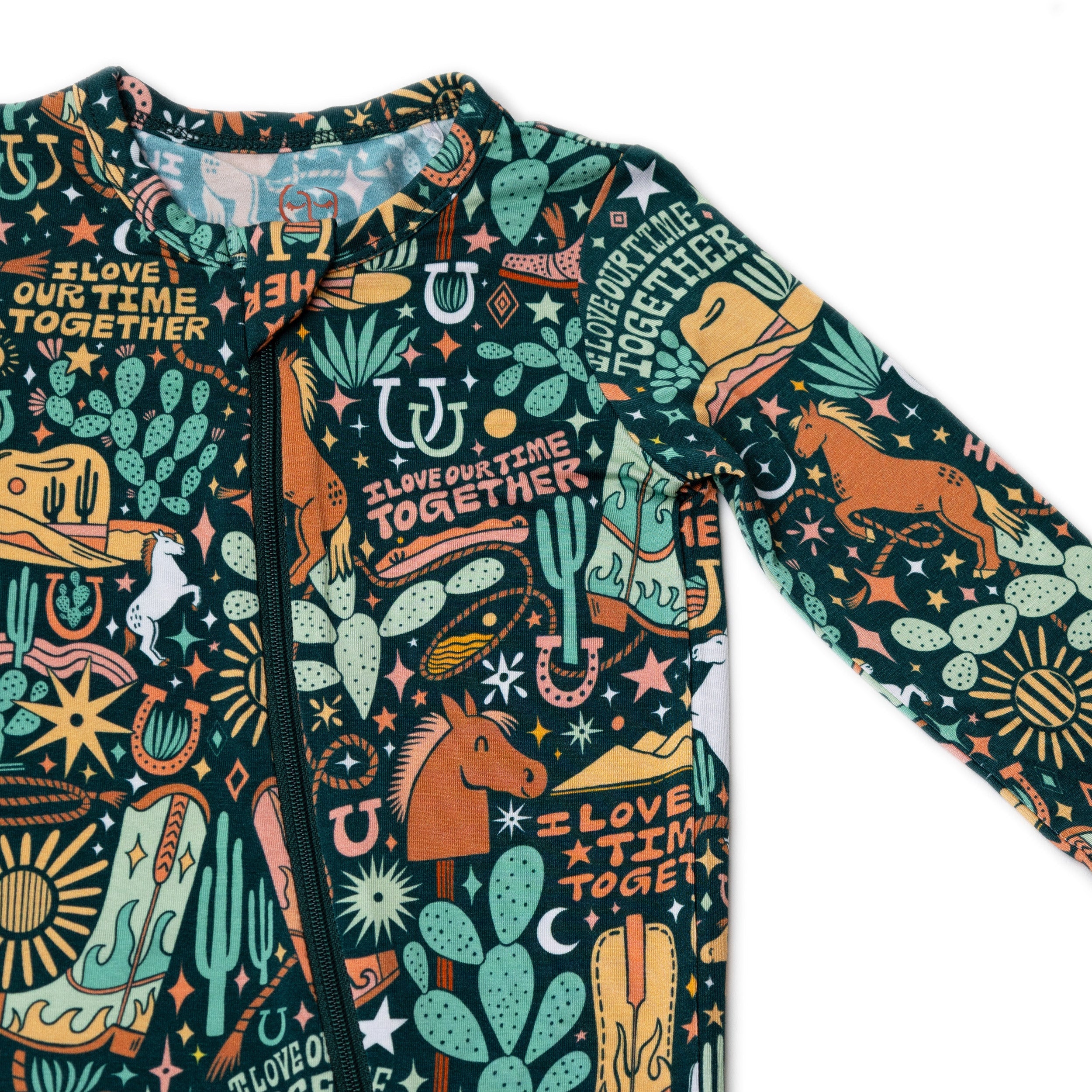 The Second-Skin Footless Romper | Wild West - 2T