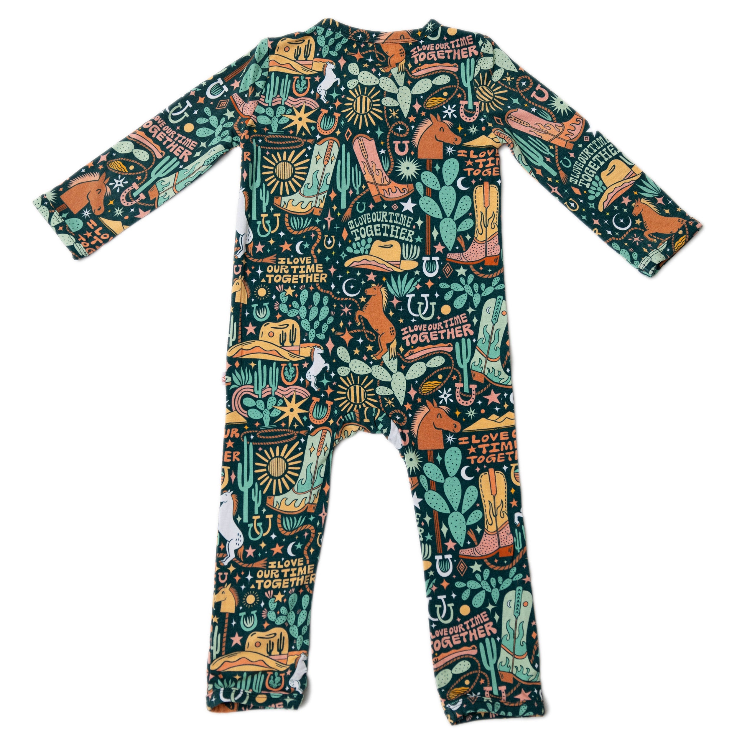 The Second-Skin Footless Romper | Wild West - 2T