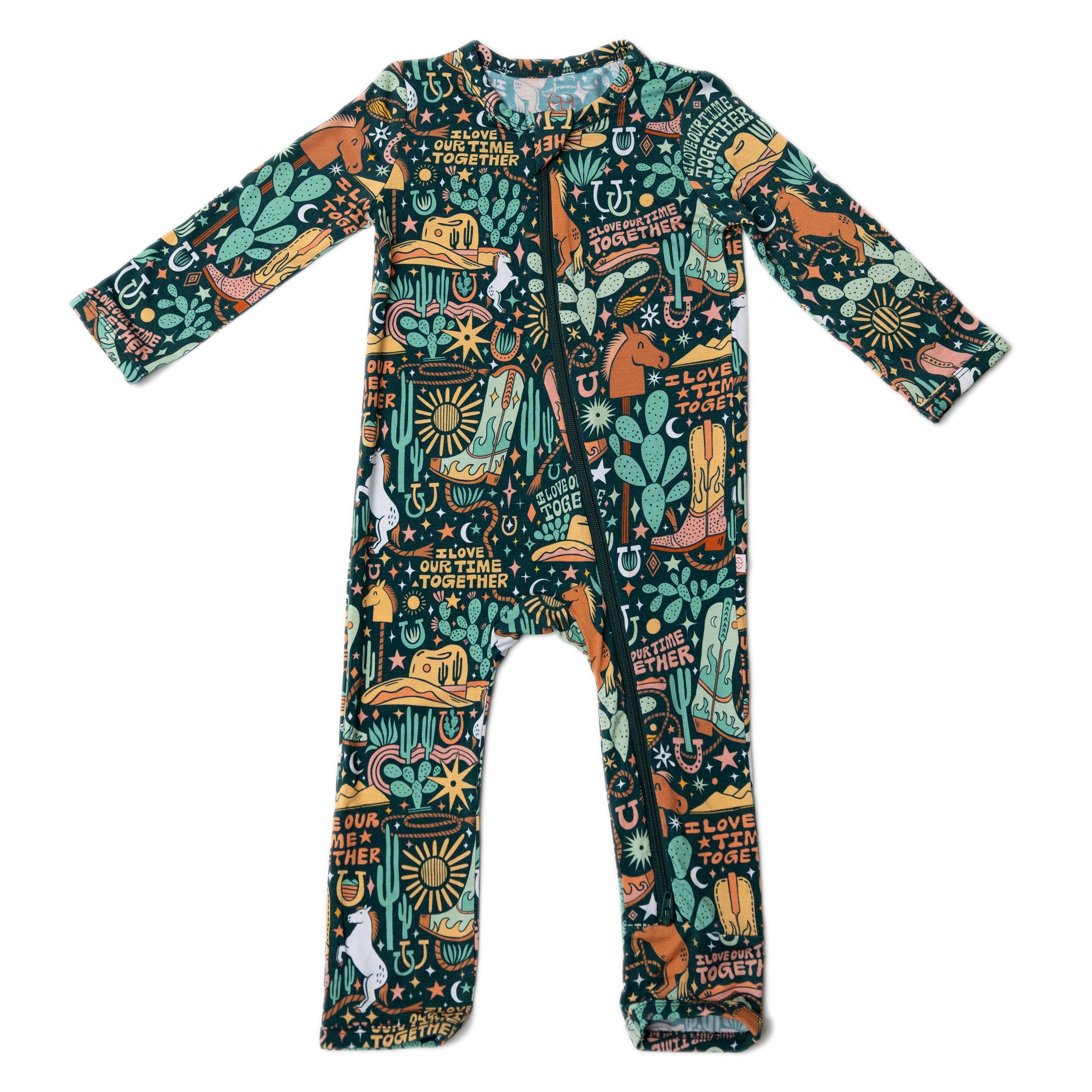 The Second-Skin Footless Romper | Wild West - 2T
