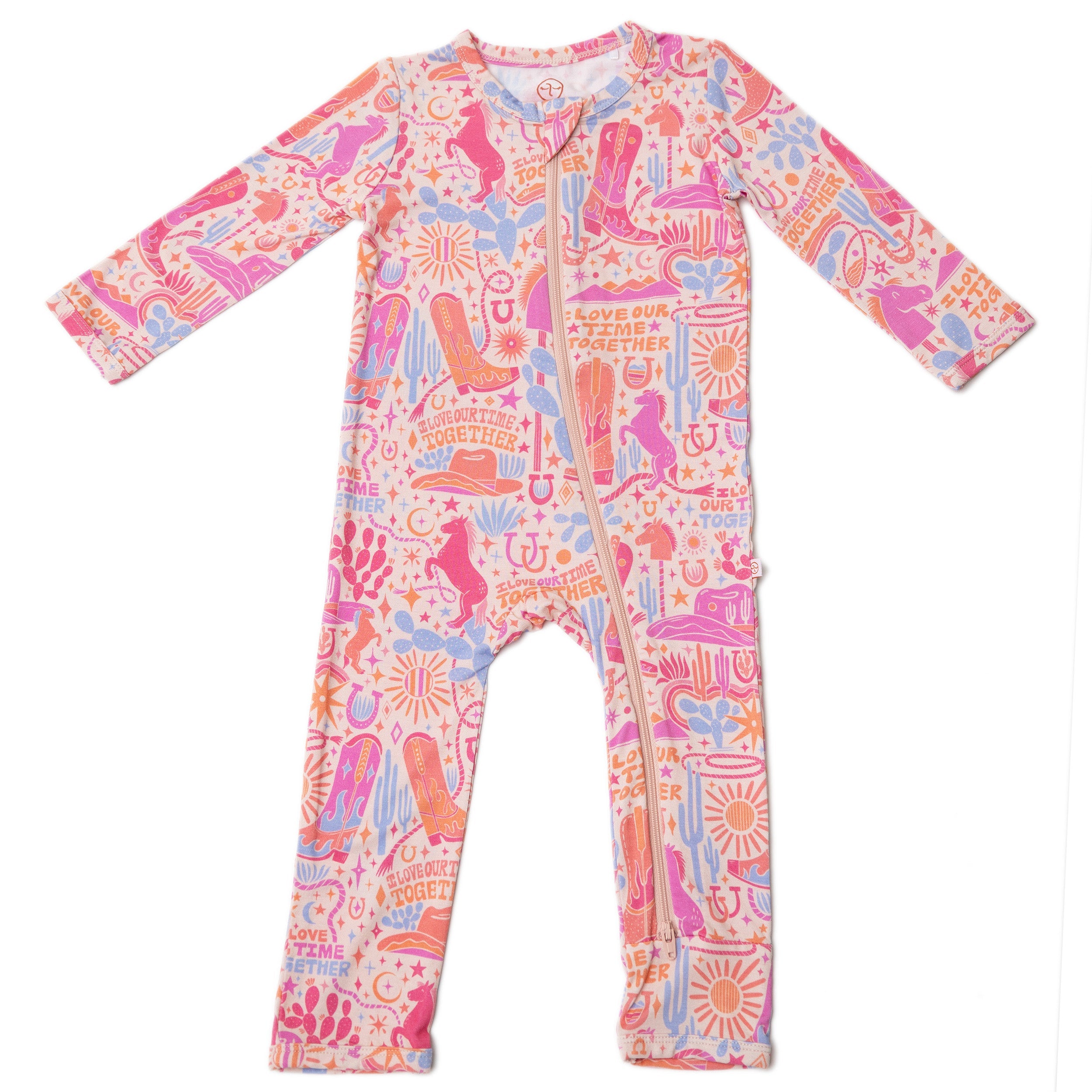 The Second-Skin Footless Romper | Saddle Up - 2T