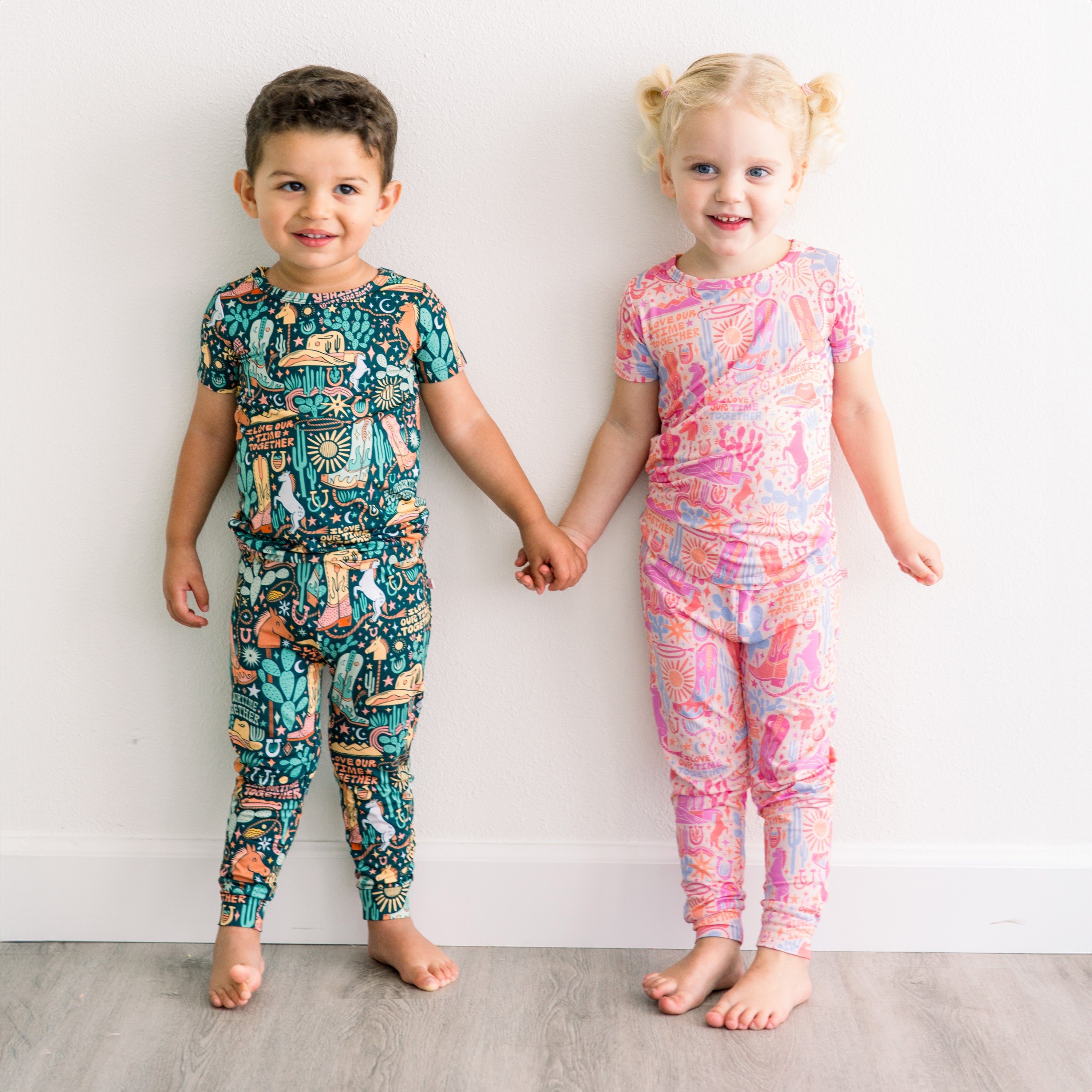 The Second-Skin 2-Piece Short Sleeve Pajama | Saddle Up