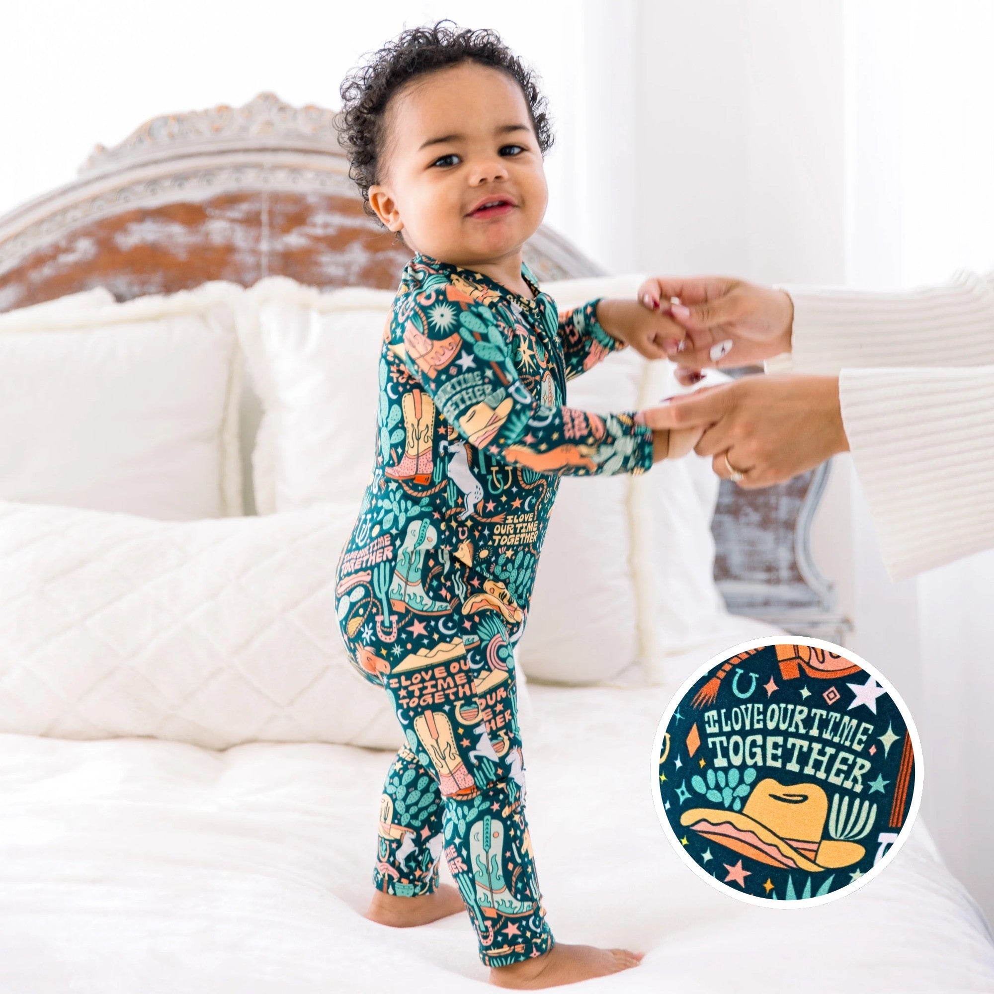 The Second-Skin Footless Romper | Wild West - 2T