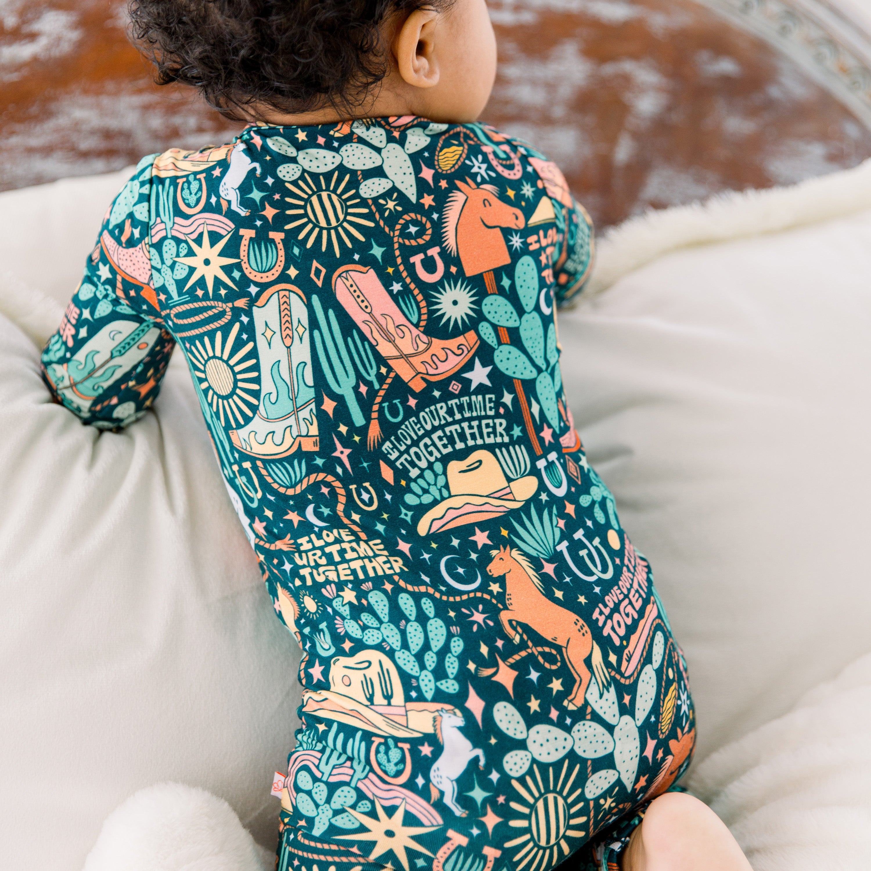 The Second-Skin Footless Romper | Wild West - 2T