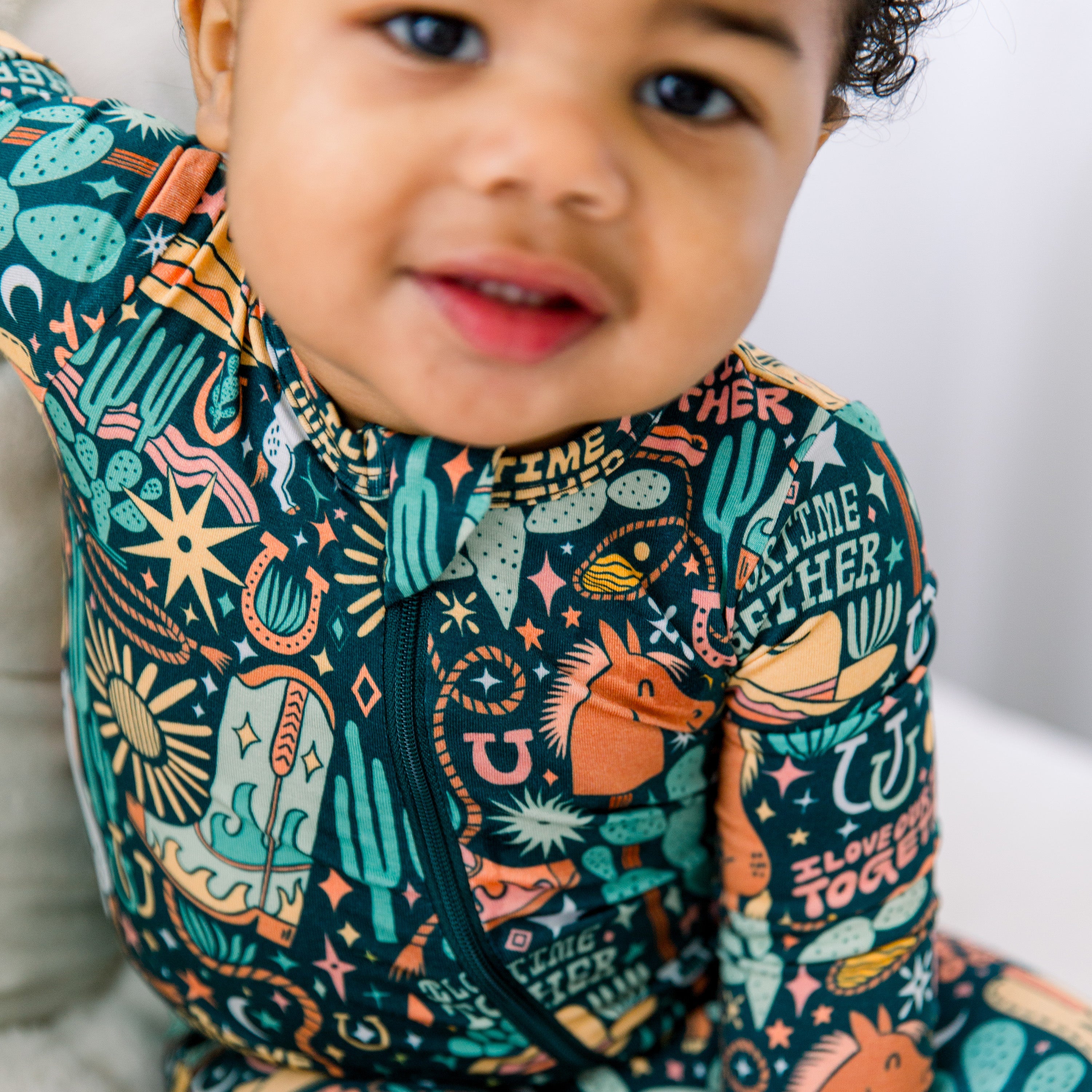 The Second-Skin Footless Romper | Wild West - 2T