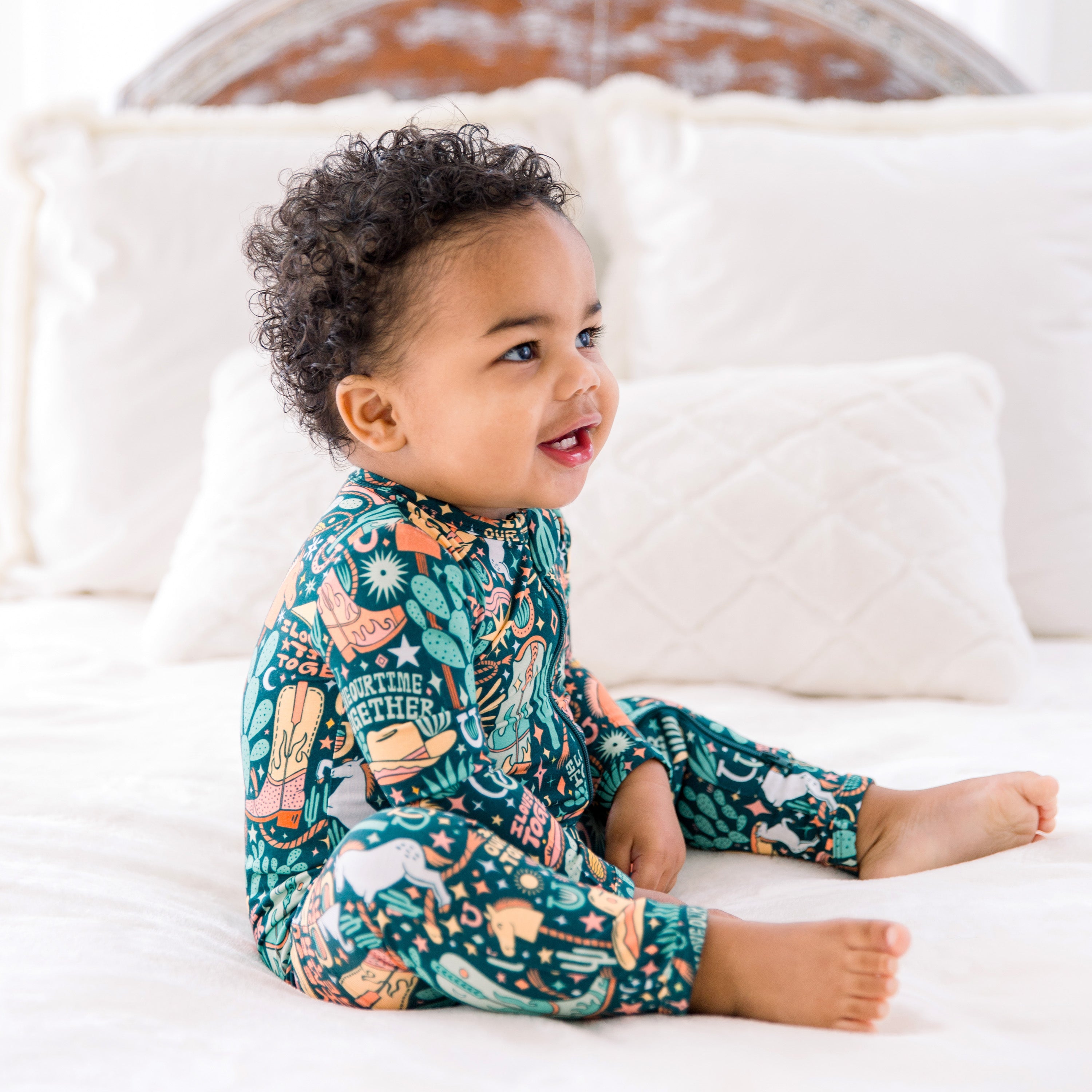 The Second-Skin Footless Romper | Wild West - 2T