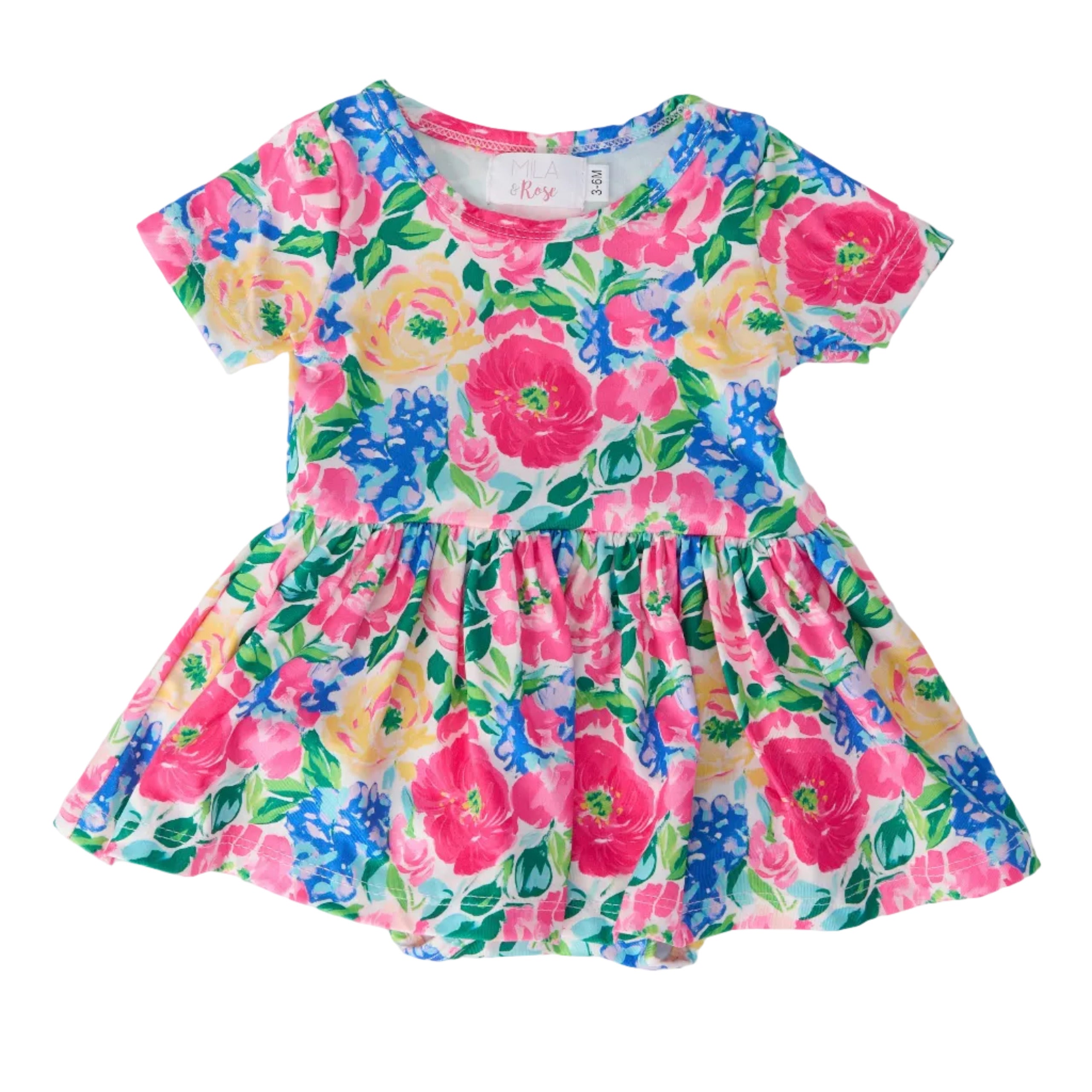 Wildflower Wishes S/S Twirl Bodysuit