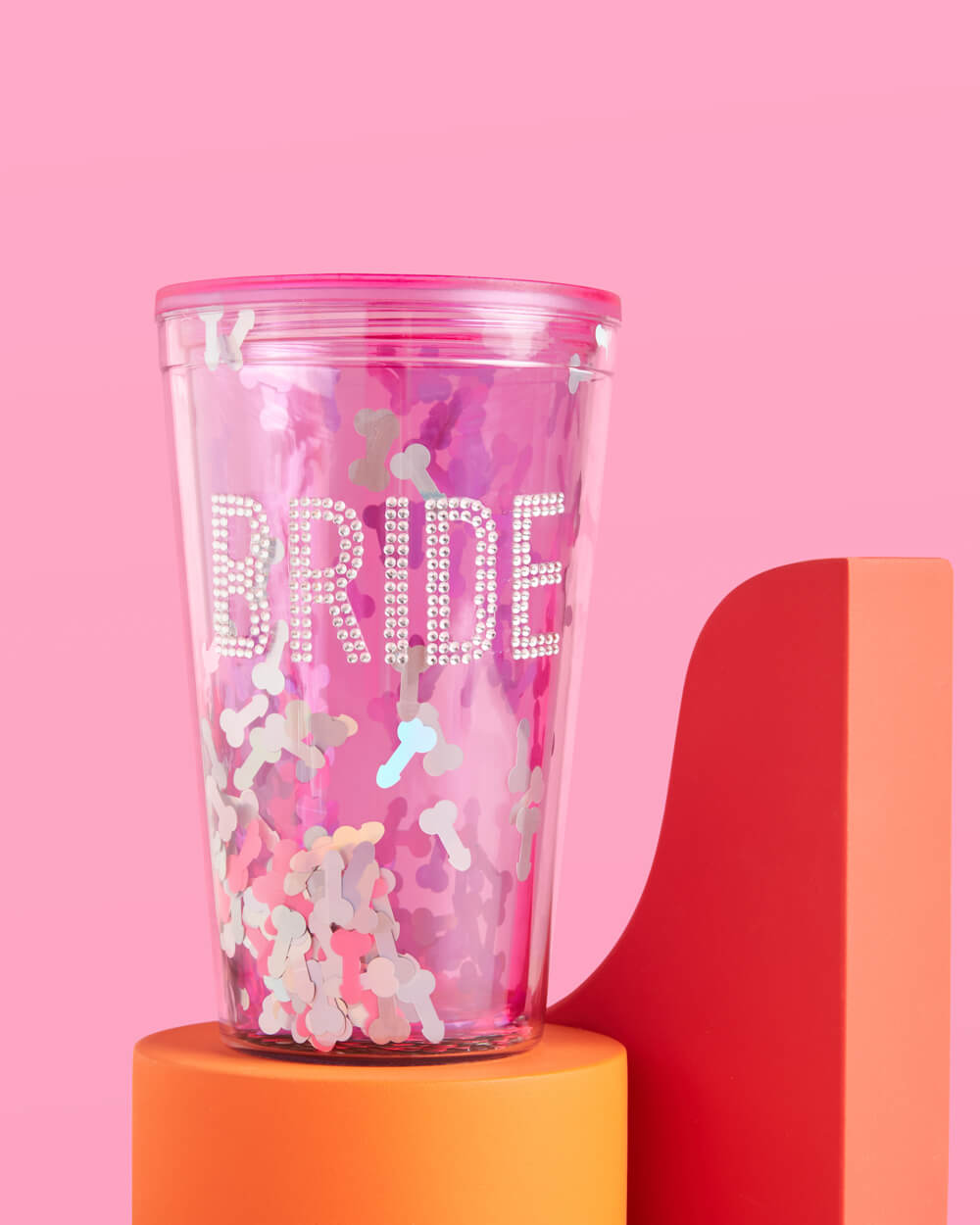 P3N!5 Pack - balloon, tiara veil, tumbler + cups
