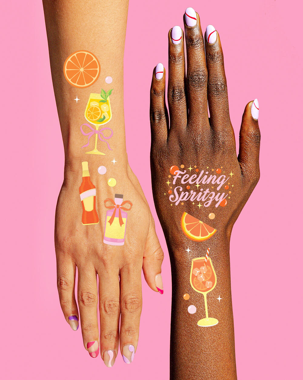 Spritz Tattoos - 50 temporary tattoos