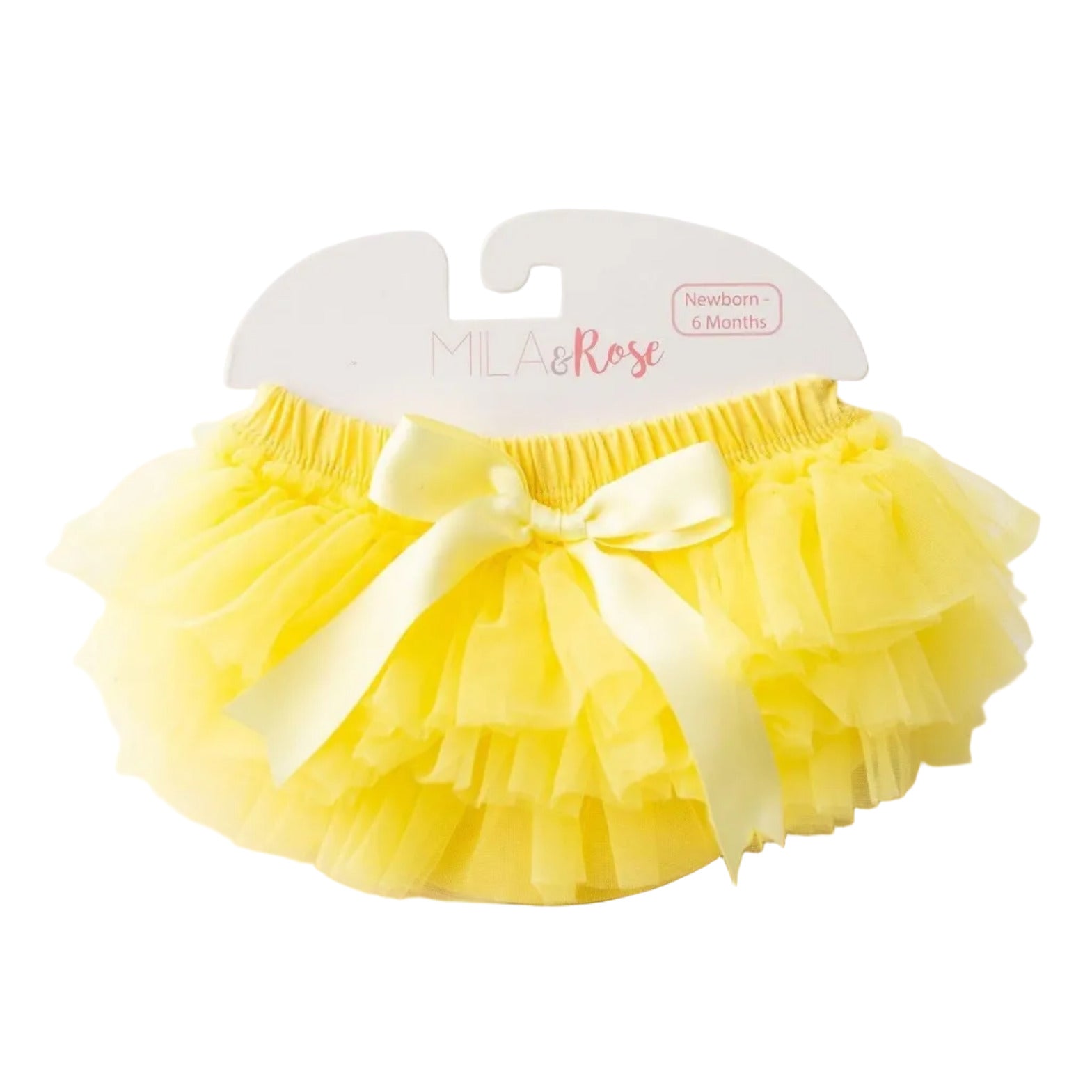 Yellow Ruffle Tutu Bloomer
