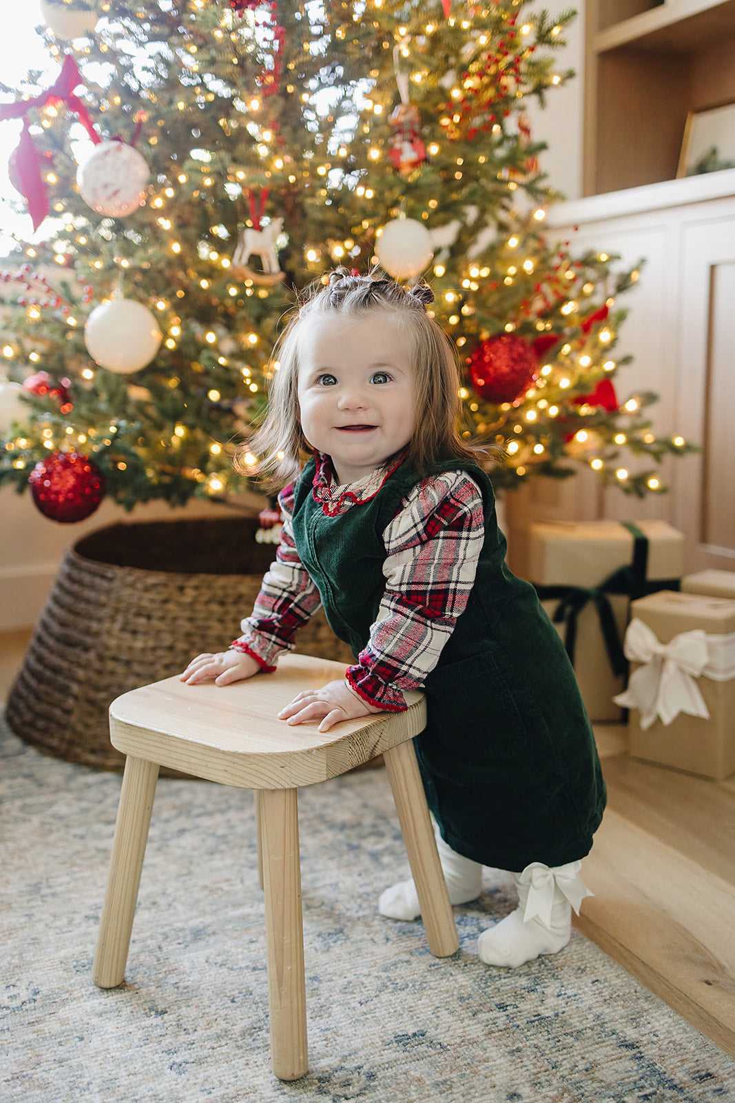 Forest Corduroy Dress
