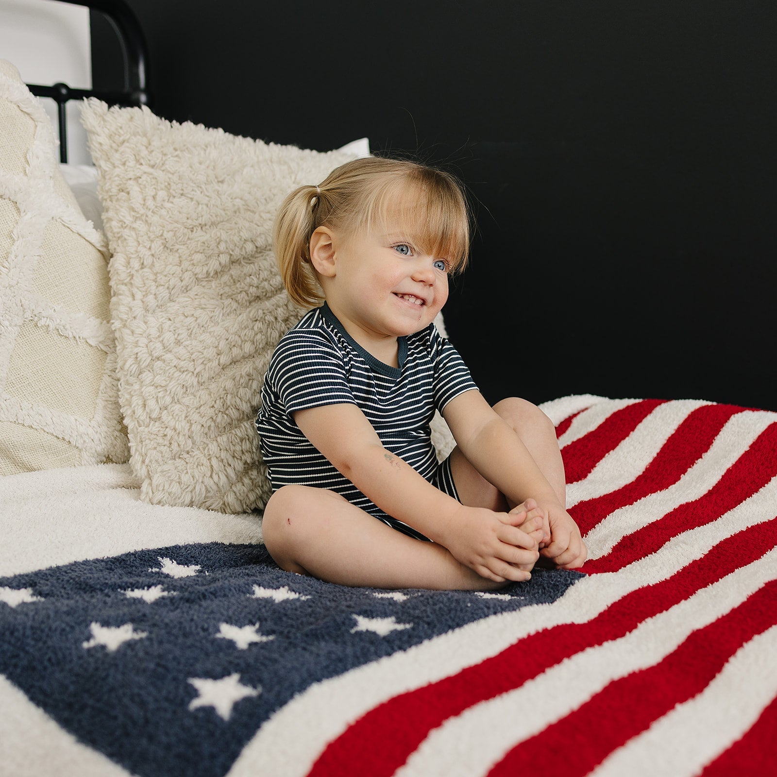 American Flag Plush Blanket