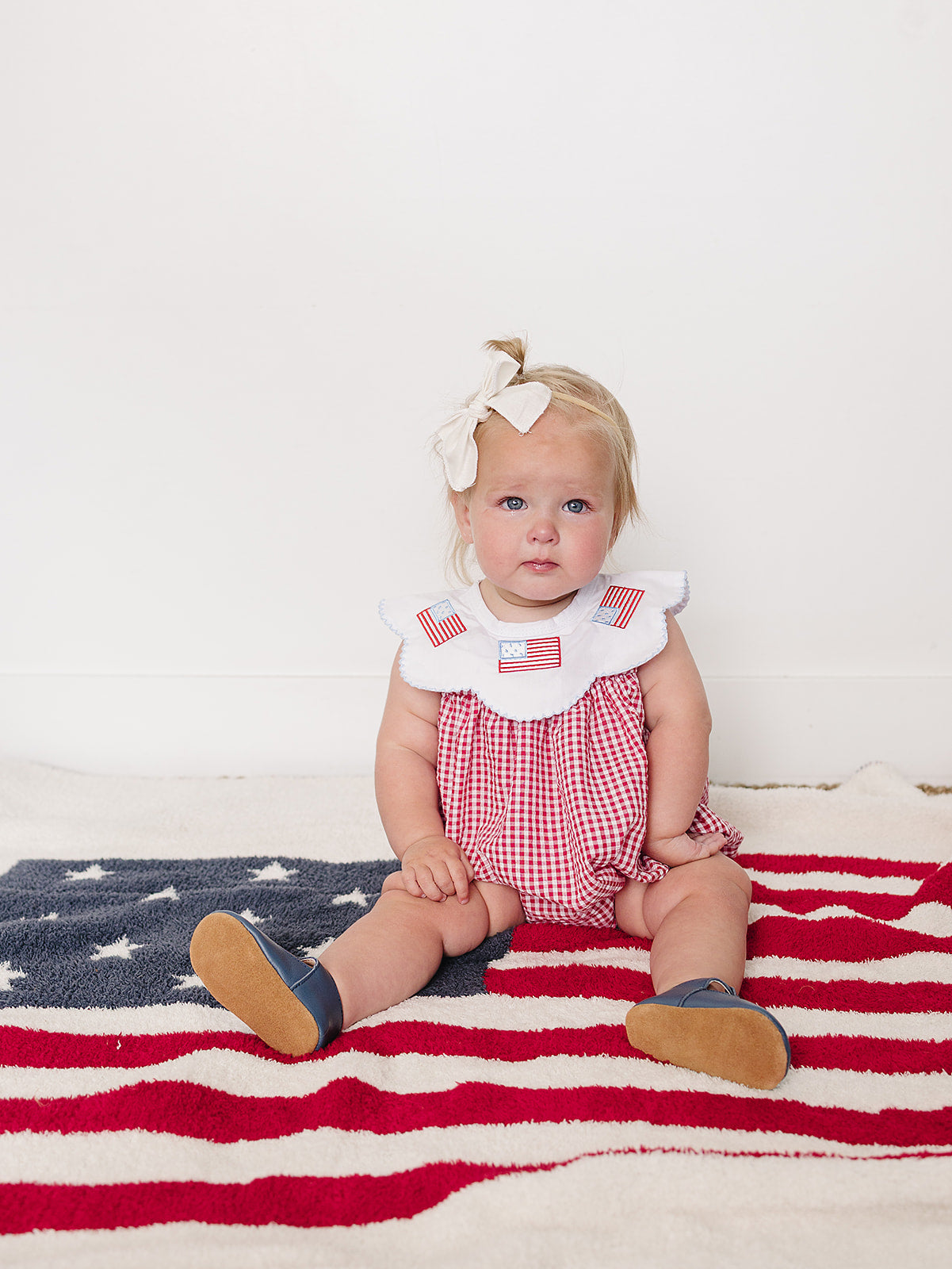 American Flag Plush Blanket