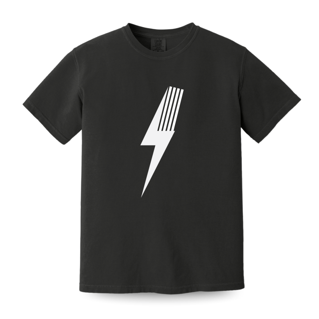 ADULT SPARK TEE - BLACK
