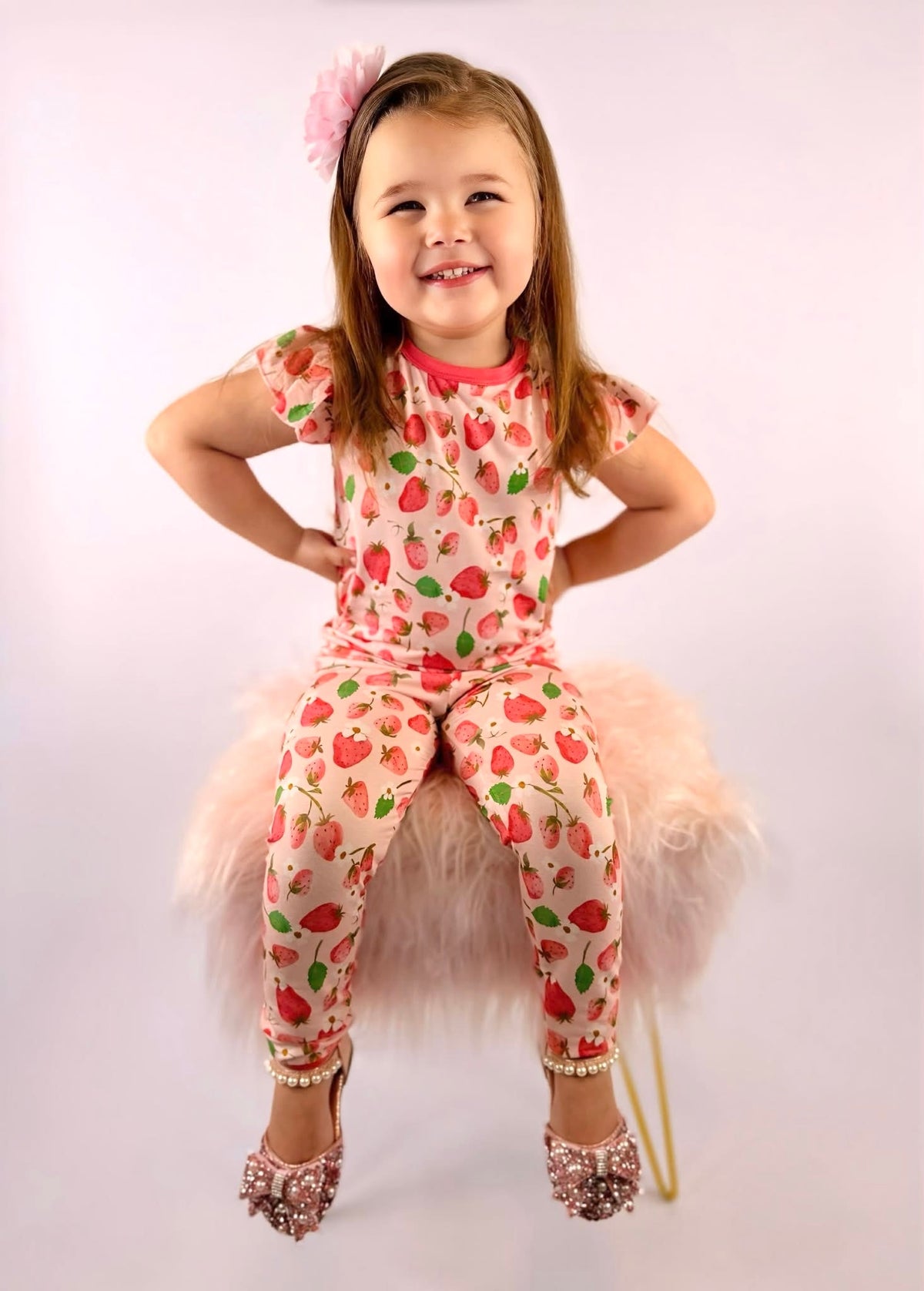 Strawberry Bliss Pajama Set