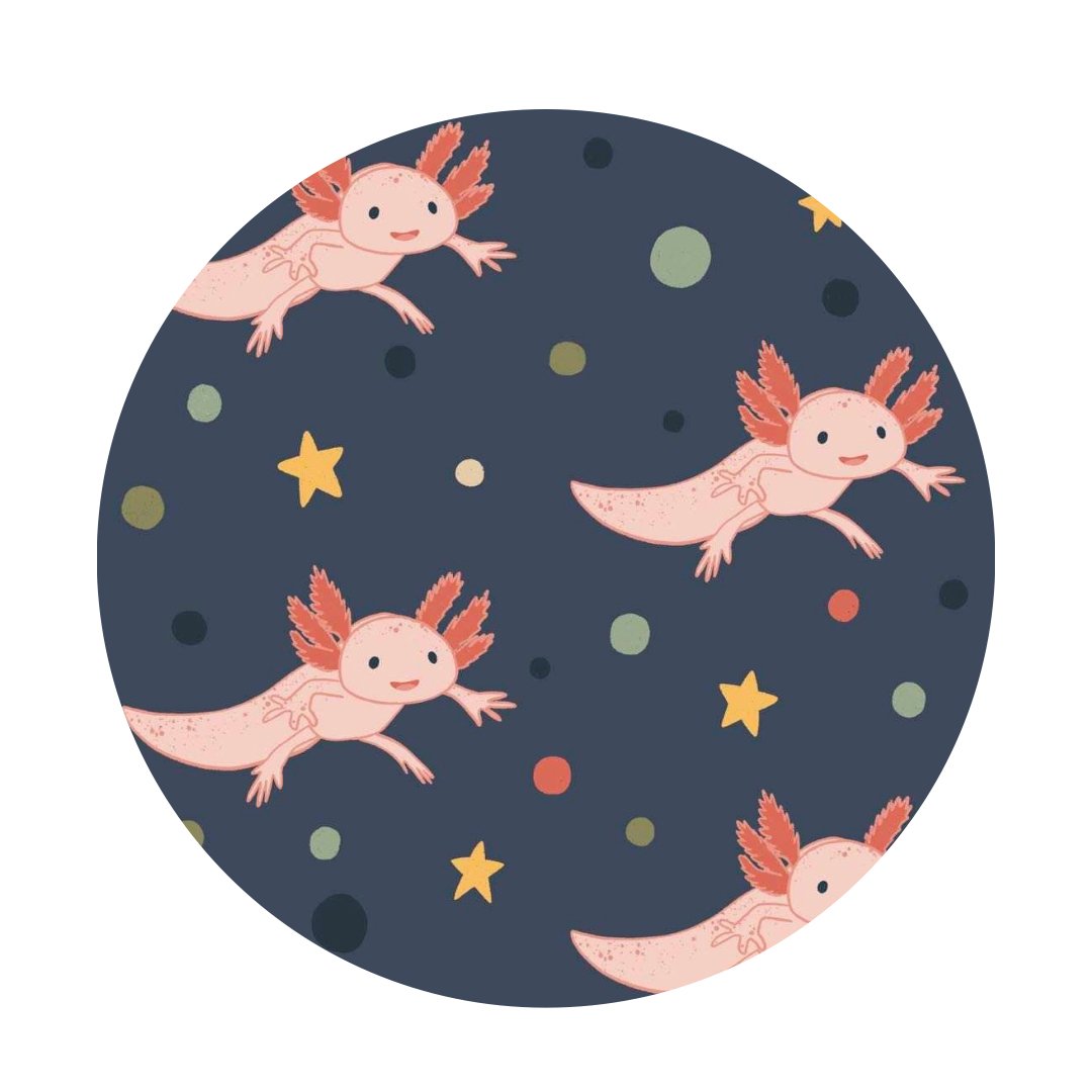 Axolotl Kids Two-Piece Pajamas