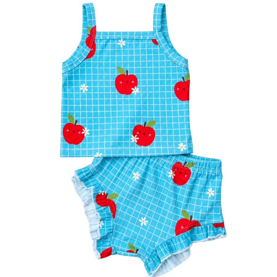 Luna Top & Bloomer Set - Teacher's Pet