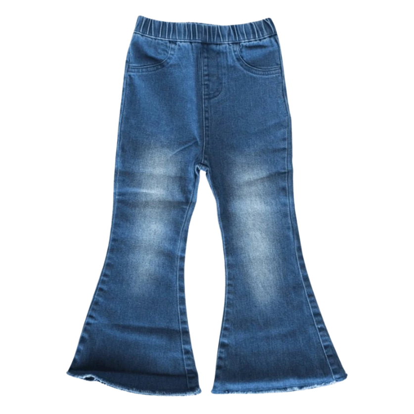 Sophie Denim Bell Bottoms - Dark Wash