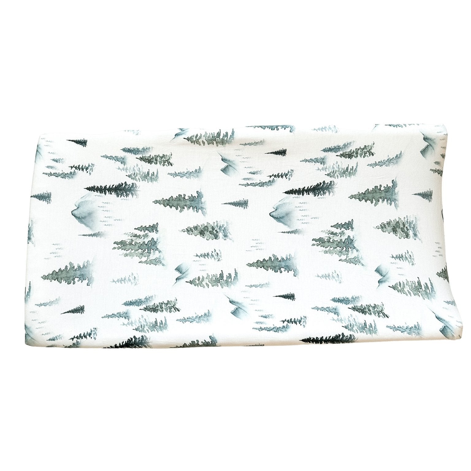 Green Forest Bamboo Changing Pad Cover