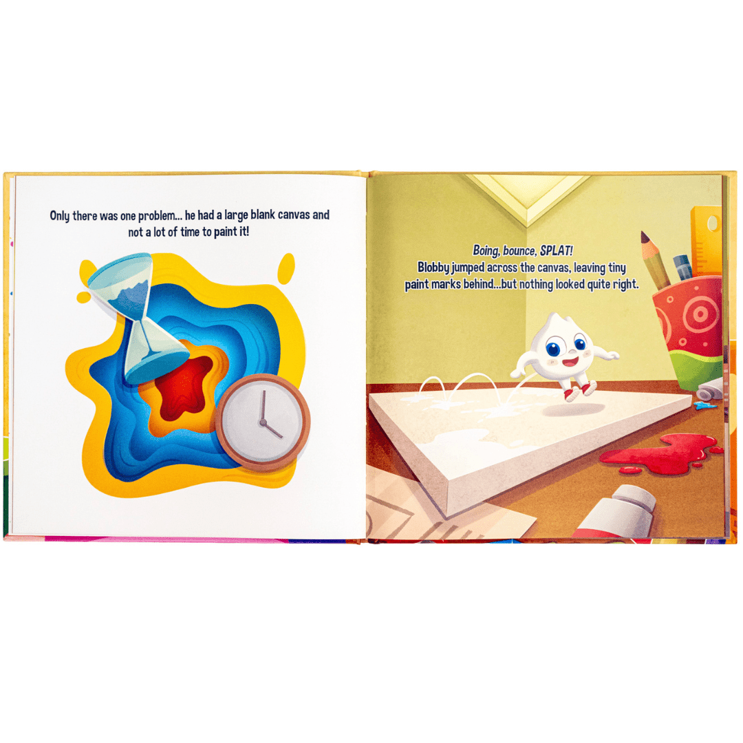 Blobby’s Big Paint Project (Teamwork & Friendship)
