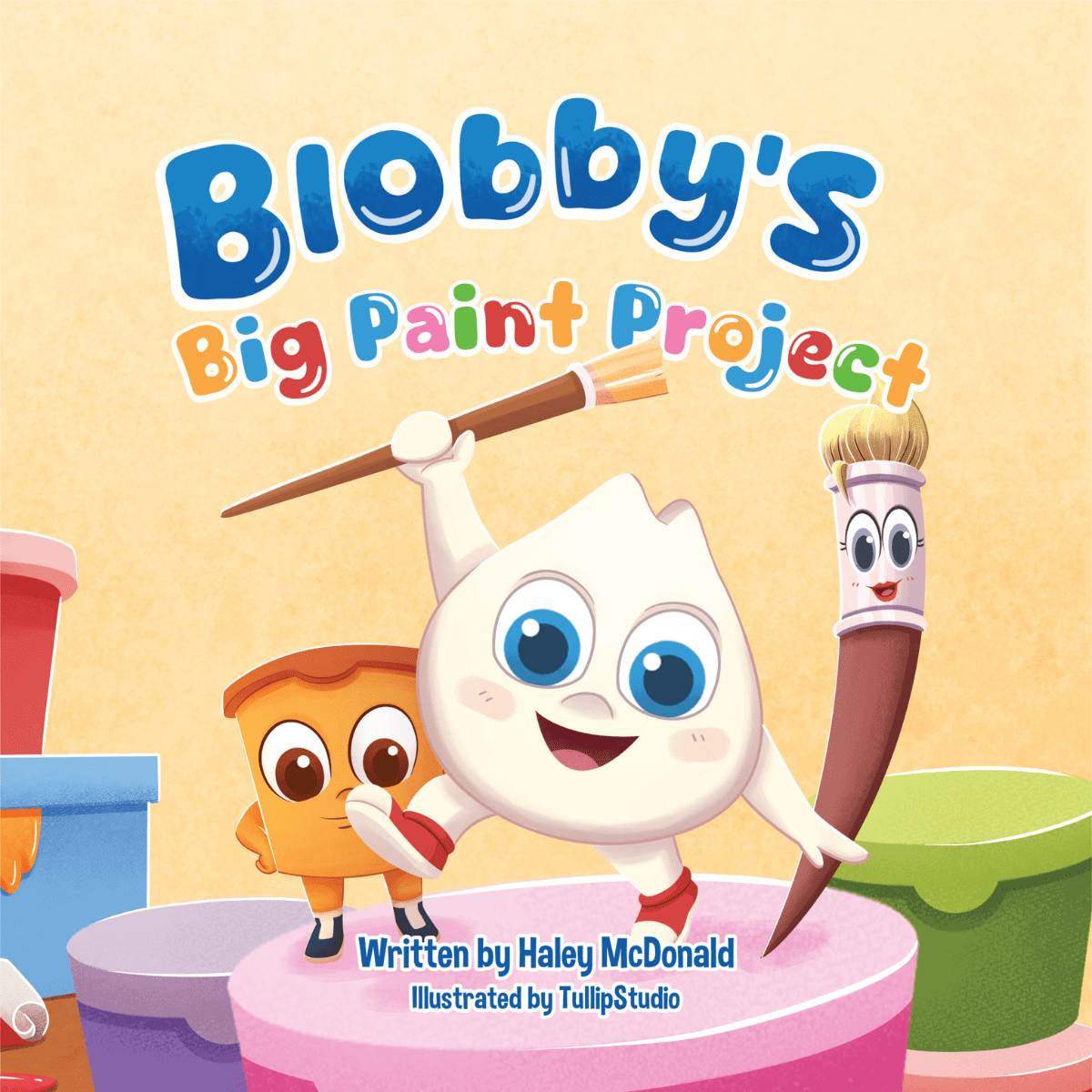 Blobby’s Big Paint Project (Teamwork & Friendship)