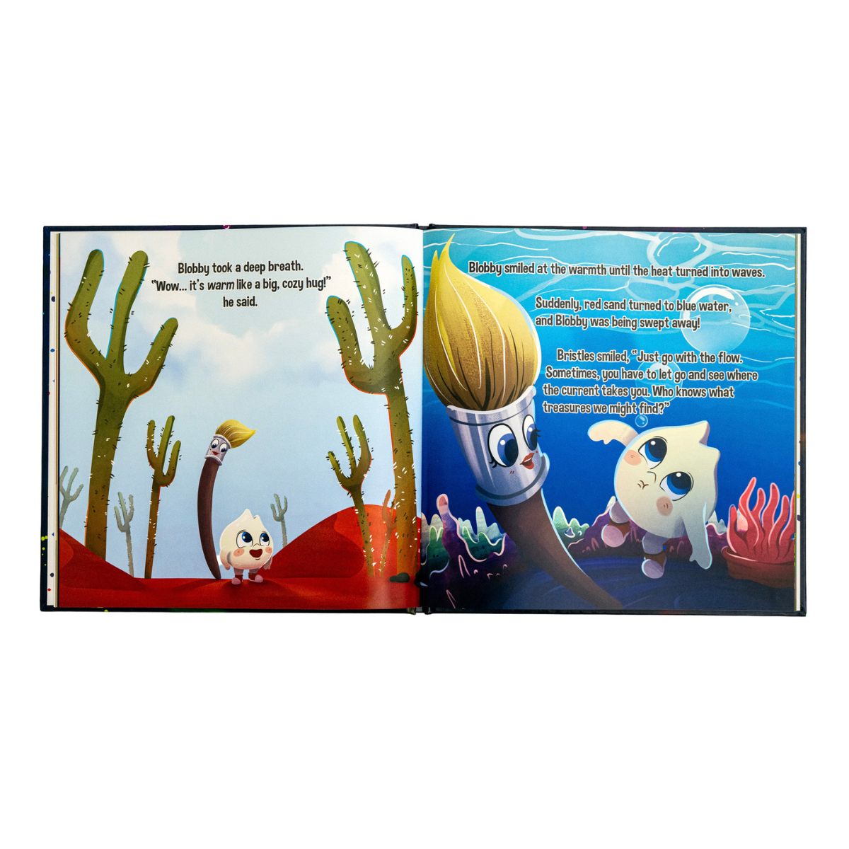 Blobby’s Colorful Adventure (Bravery & Confidence)