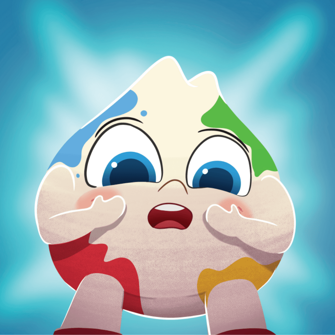 Blobby’s Colorful Adventure (Bravery & Confidence)