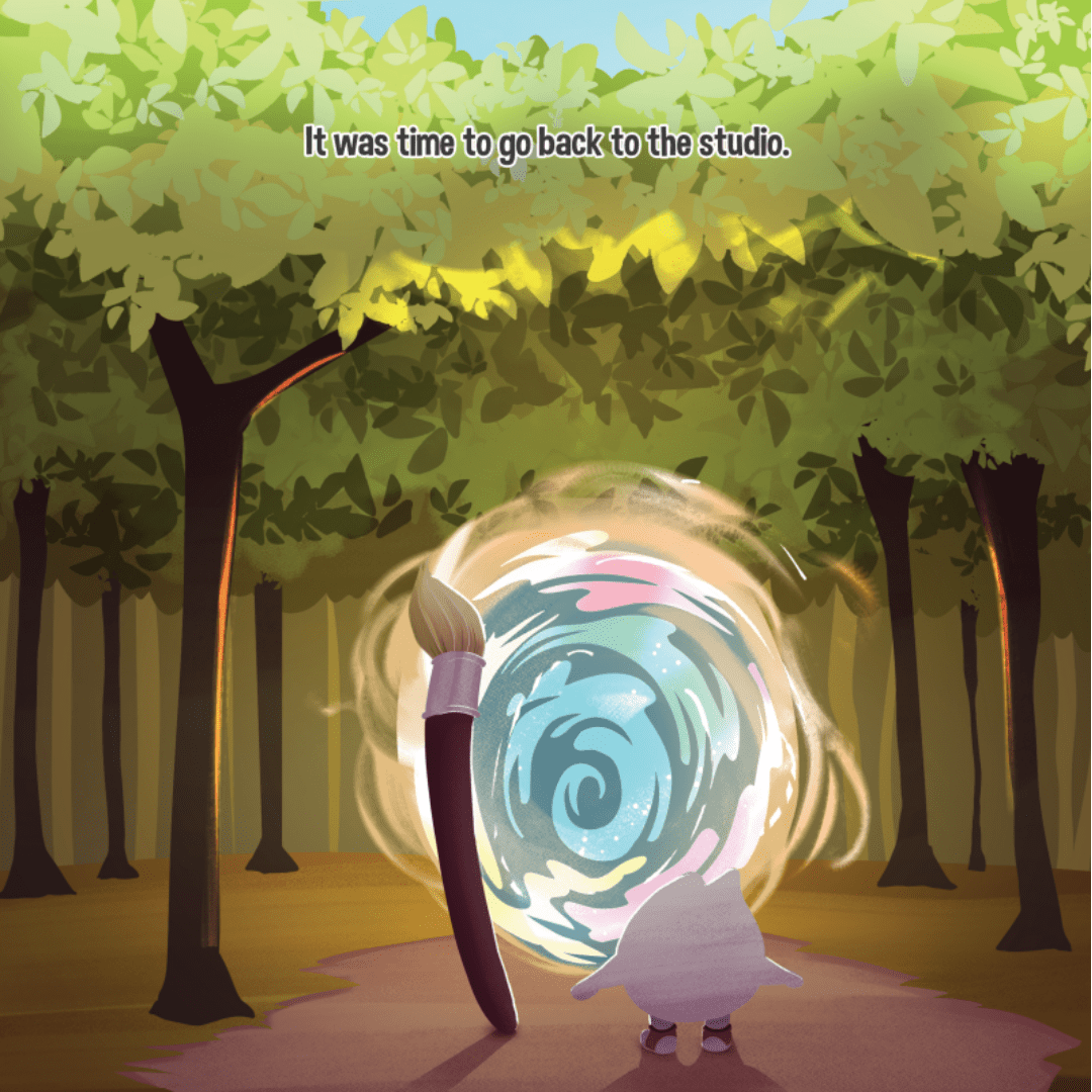 Blobby’s Colorful Adventure (Bravery & Confidence)