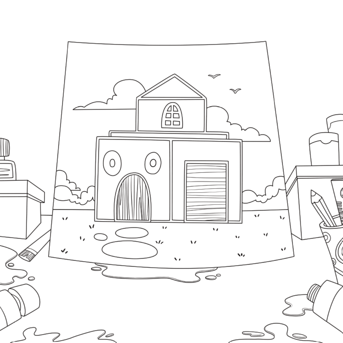Blobby’s Magical Coloring Book