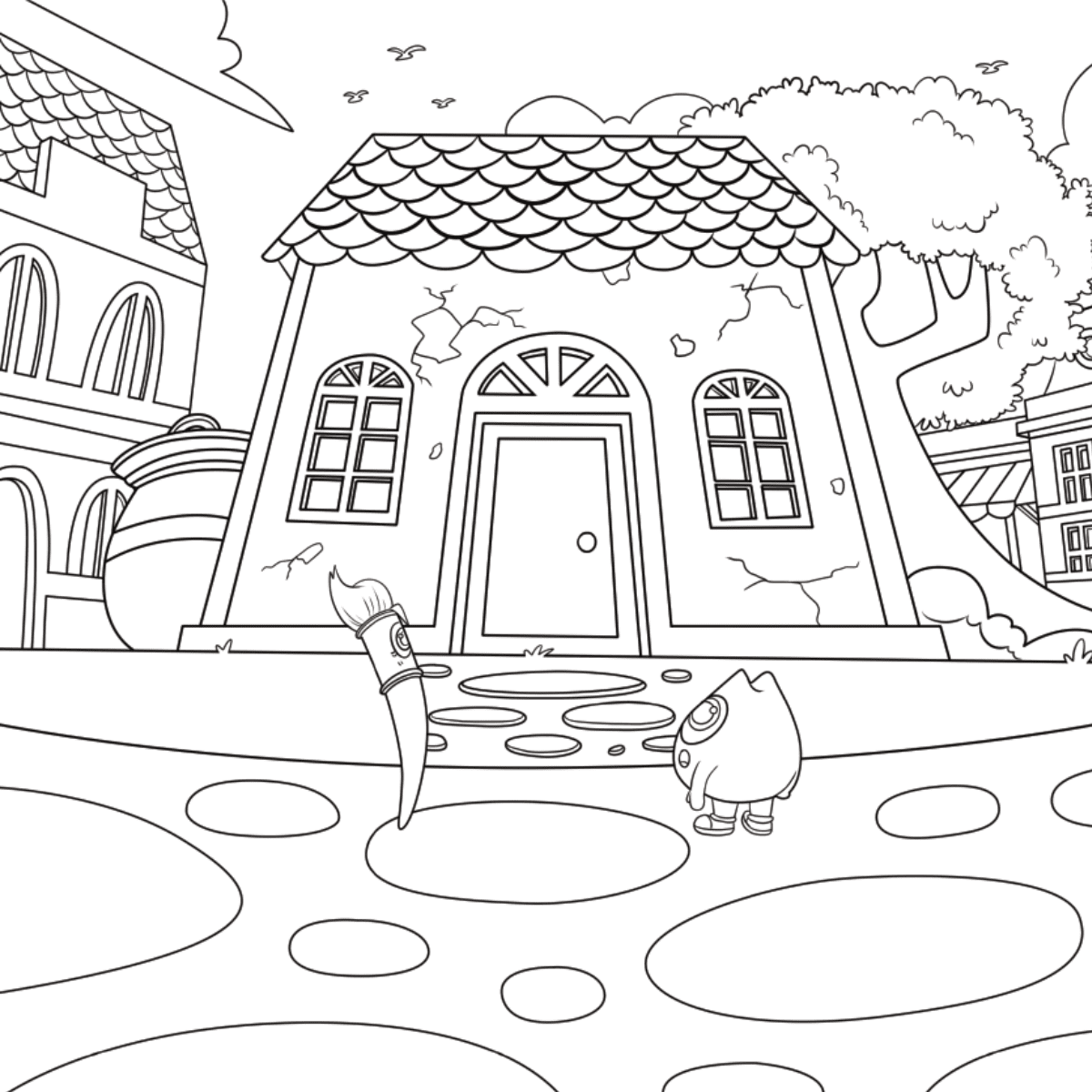Blobby’s Magical Coloring Book