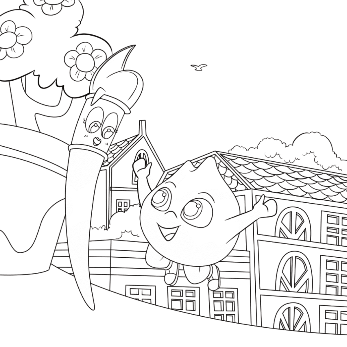 Blobby’s Magical Coloring Book
