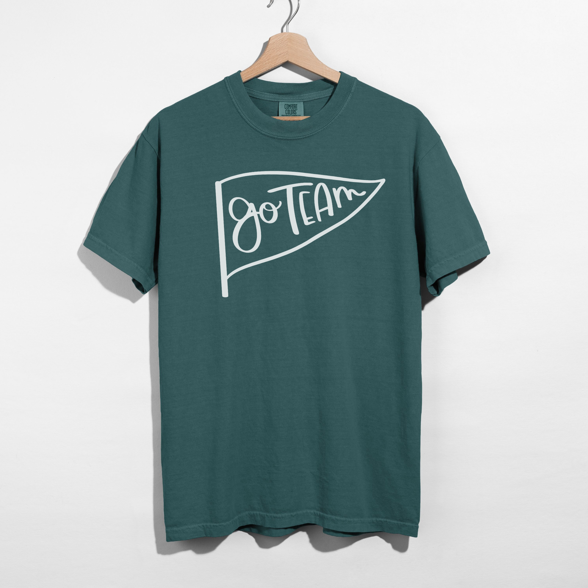 Go Team Pennant Tee Shirt