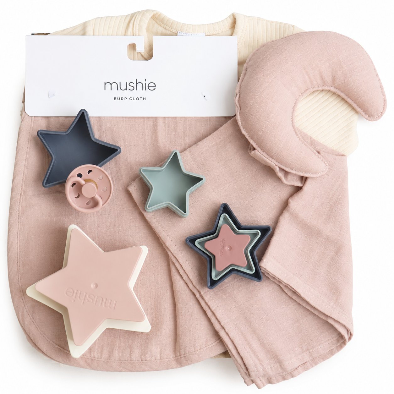 Over the Moon Baby Gift Set - Pink
