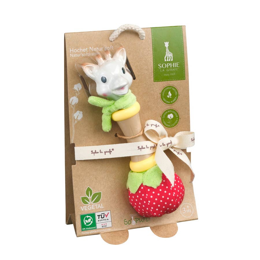 So'pure Natur Soft Rattle