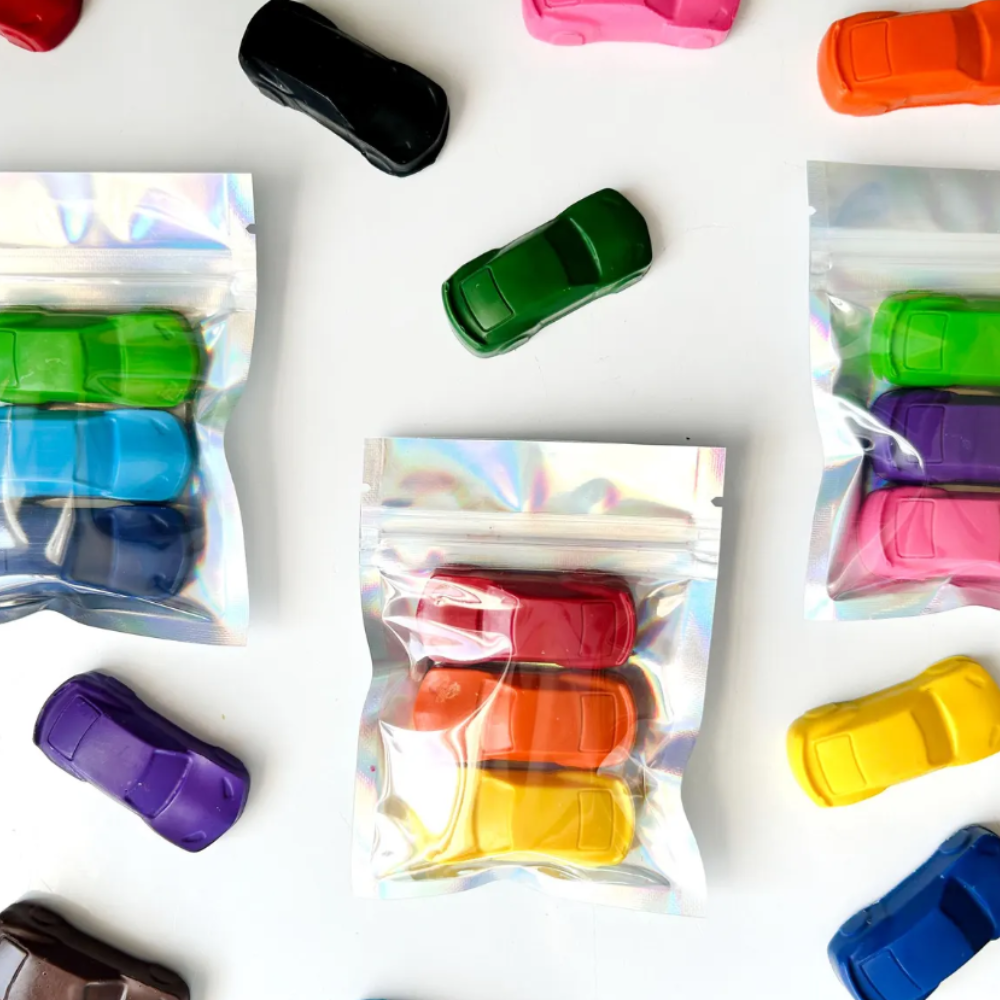 Car Crayons Set